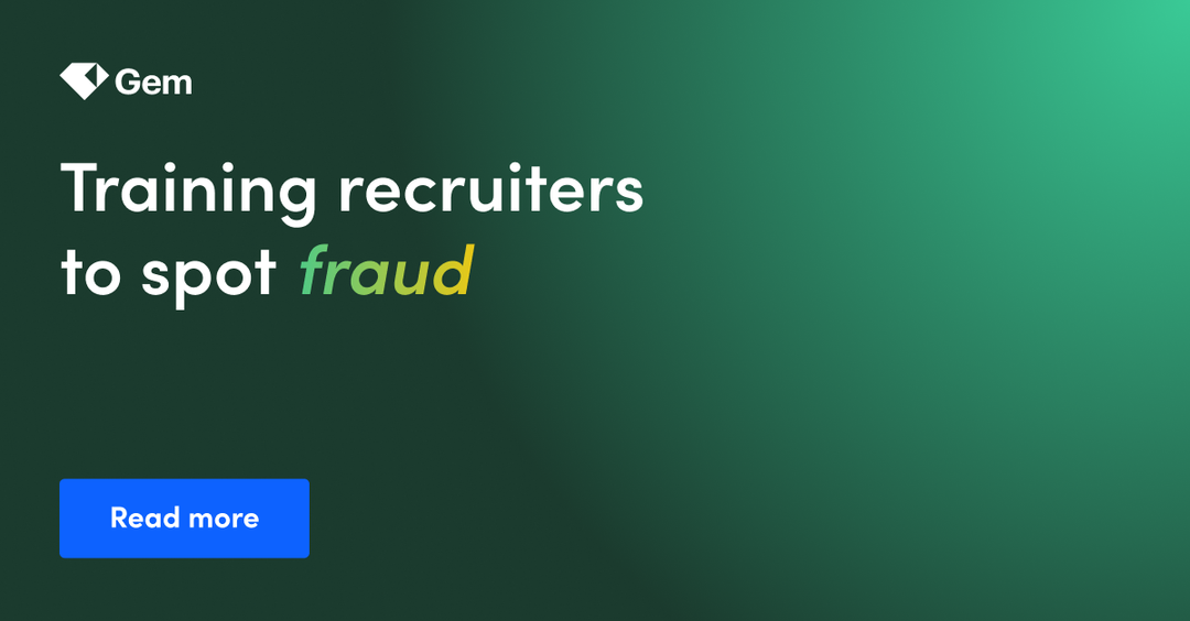 Training recruiters to spot fraud