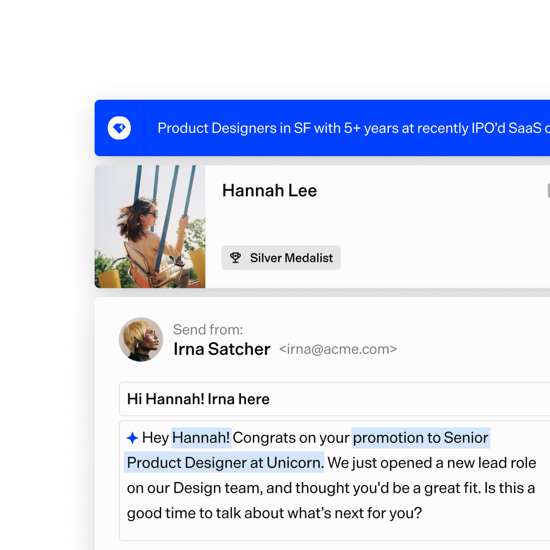 personalized email