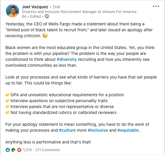 Think Diversity is a “Pipeline Problem”? Look to Your Process Instead. (1)