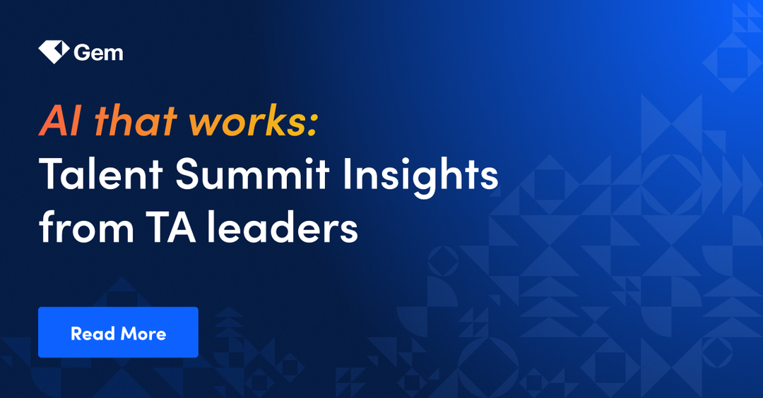 AI that works: Talent Summit Insights from TA leaders