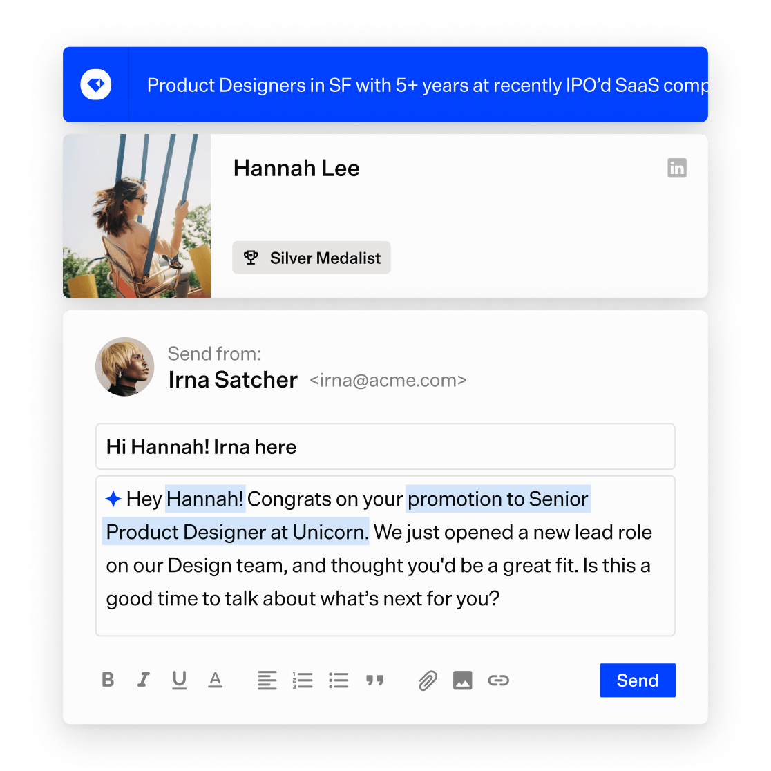 personalized email