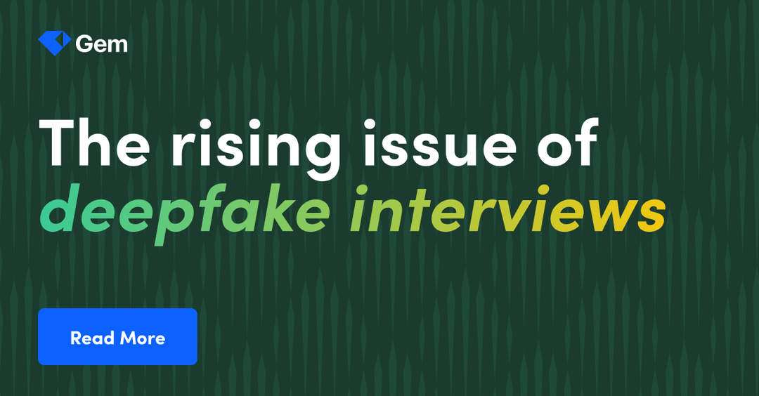 The rising issue of deepfake interviews
