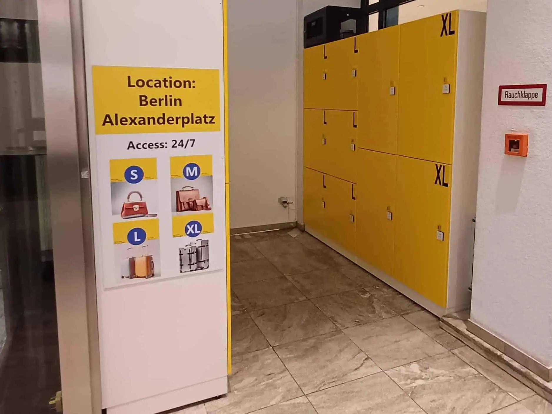 Luggage storage Berlin locations