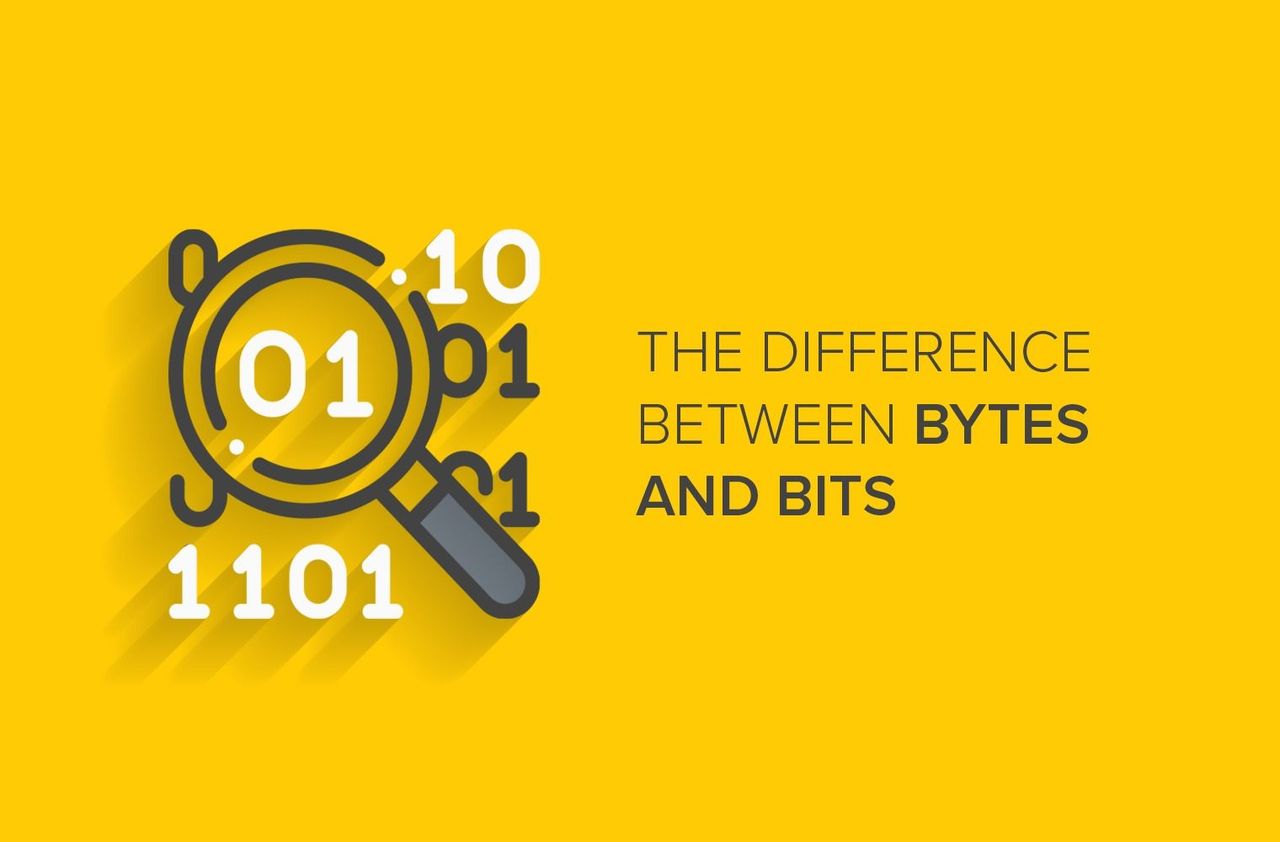 The Difference between Bytes and Bits