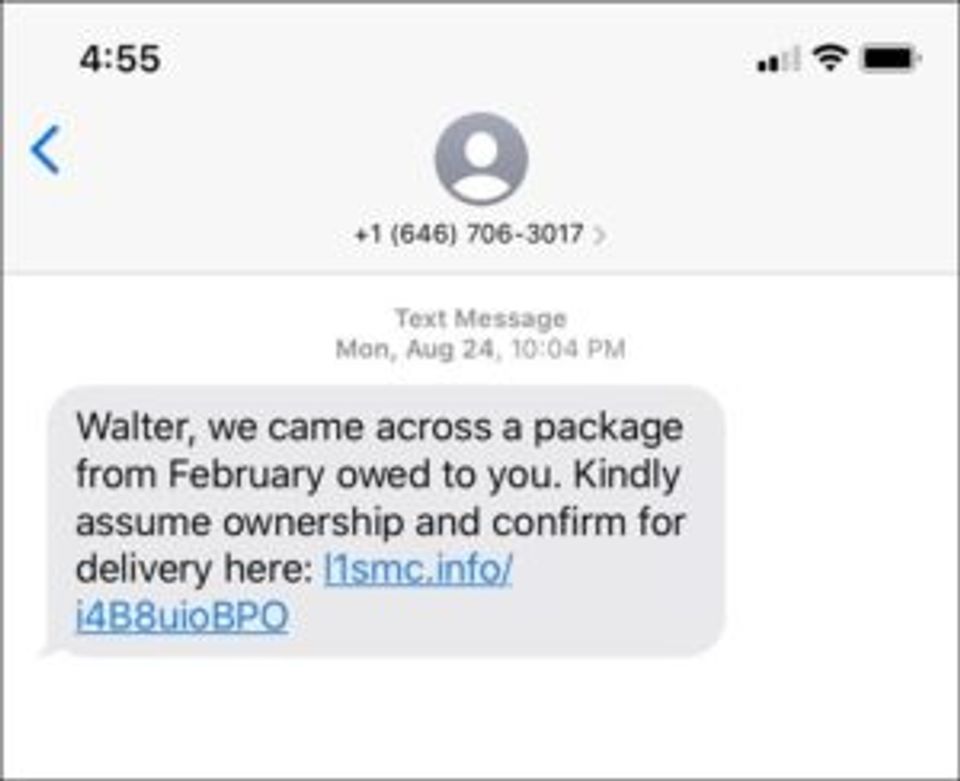 text message