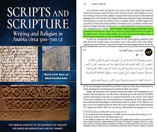 «تشير جميع الأدلة المتاحة إلى أن الترجمات العربية الأولى للكتاب المقدس إلى اللغة العربية قد تم إنتاجها، بدءًا من منتصف القرن الثامن فصاعدًا، خارج شبه الجزيرة العربية، عندما أصبحت اللغة العربية لغة مشتركة لجميع الشعوب التي تعيش تحت سيطرة الخلافة الإسلامية».