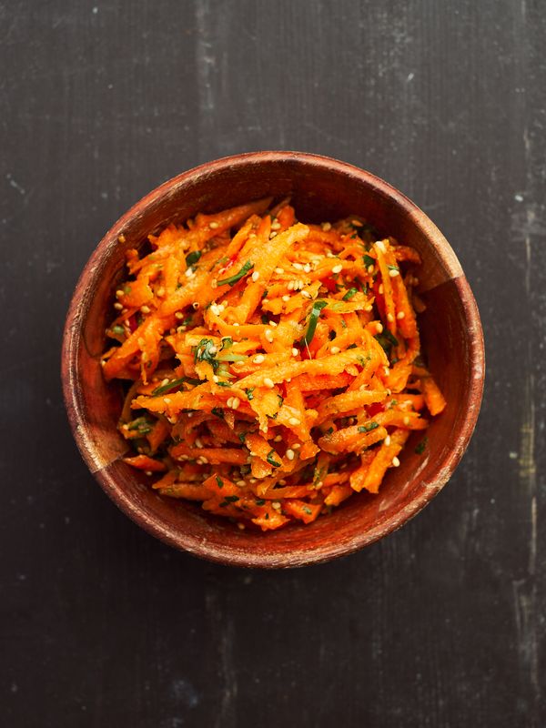 Gulrotsalat med sesam