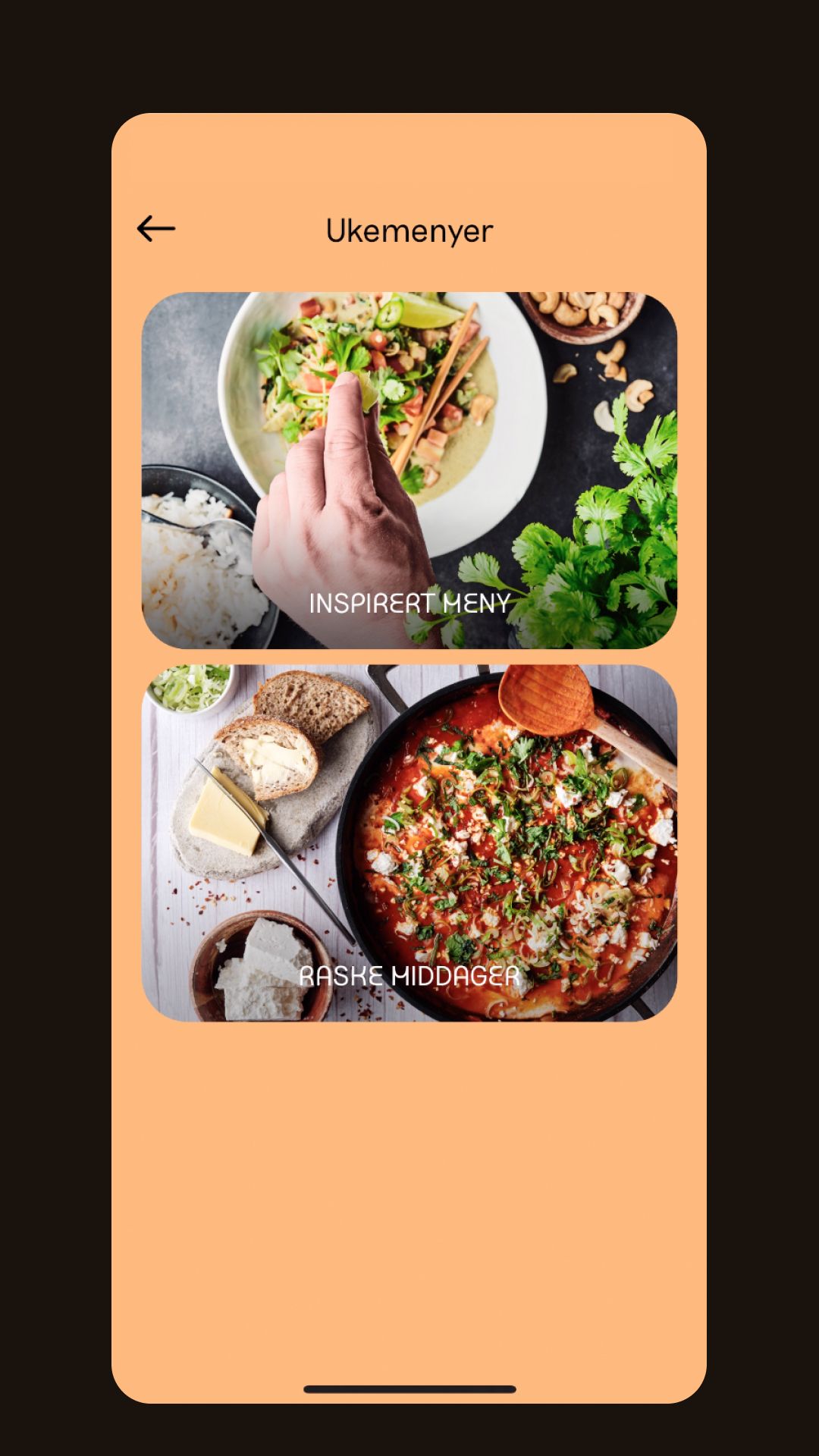 Ukemenyene i Foodsteps