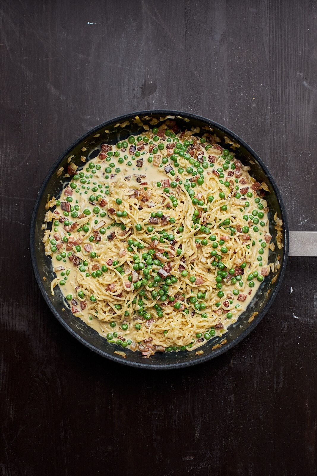Lett fornorsket carbonara i Foodsteps