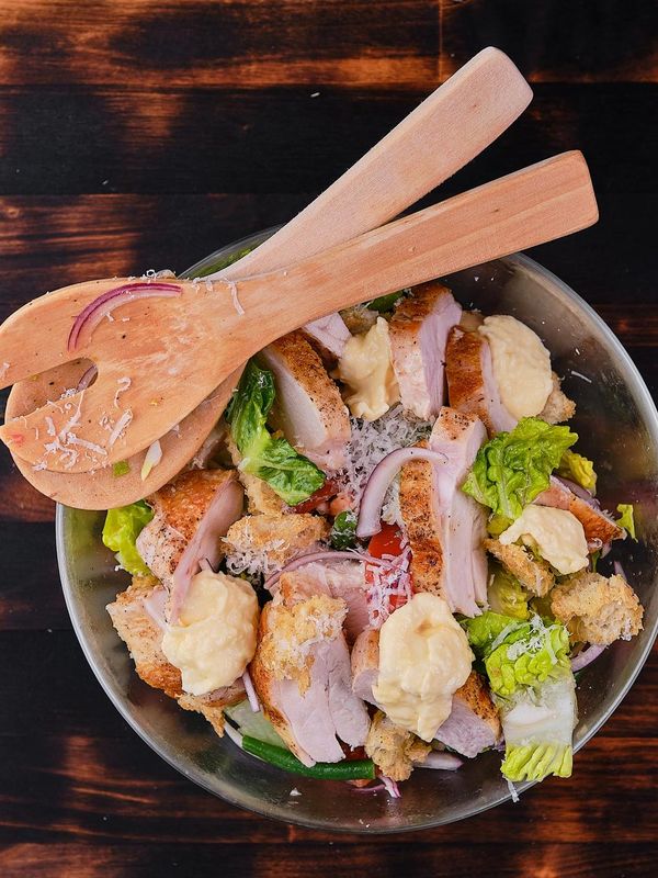 Kyllingsalat med parmesan