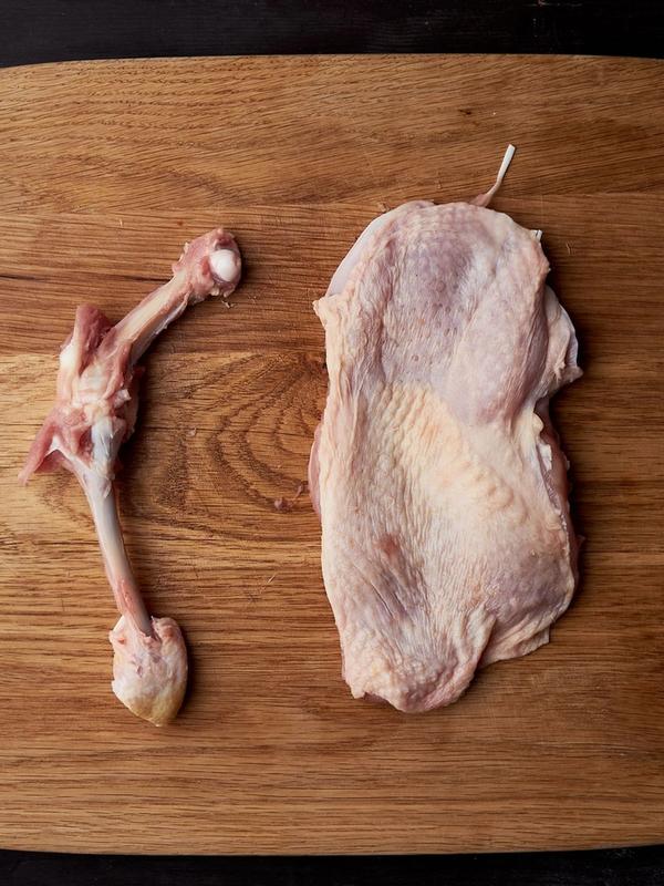 Utbeining av kyllinglår 