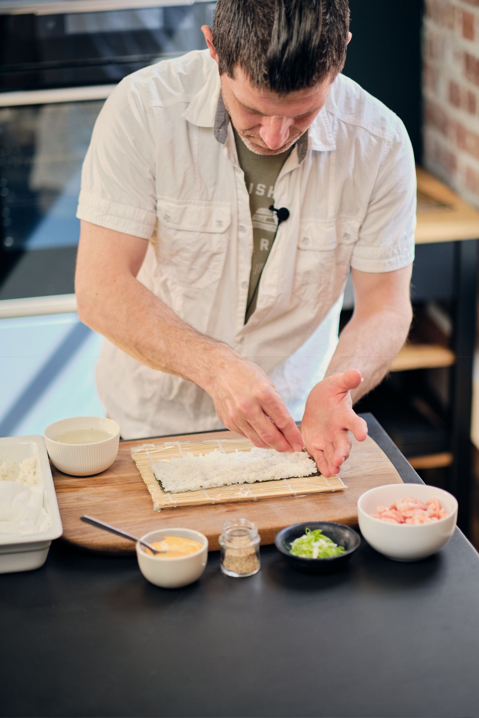 Jostein Medhus lager sushi