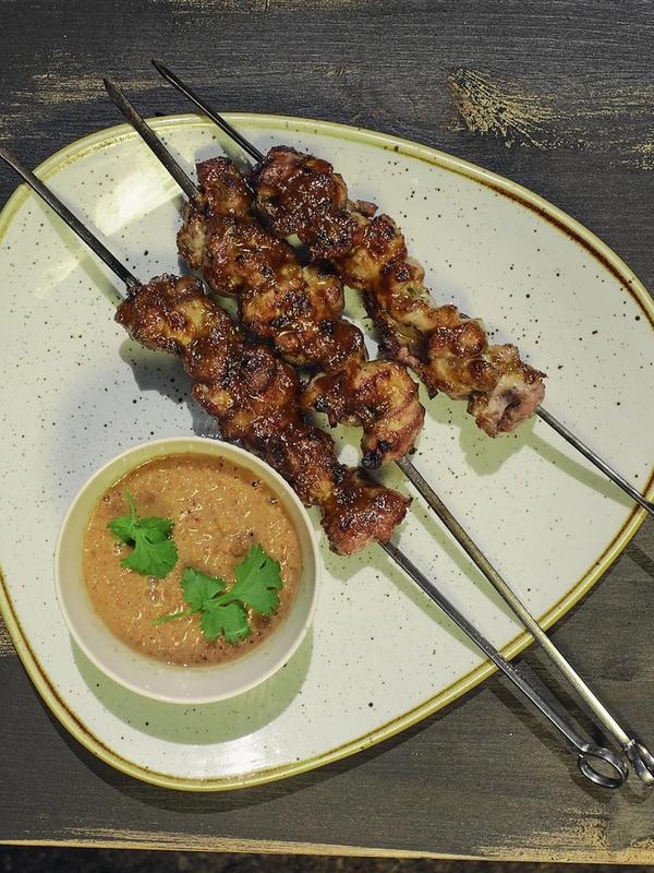 Kylling satay, grill