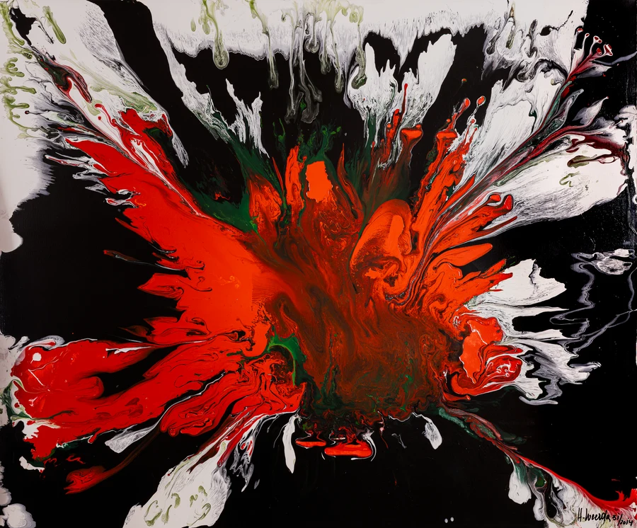 Rote Blume