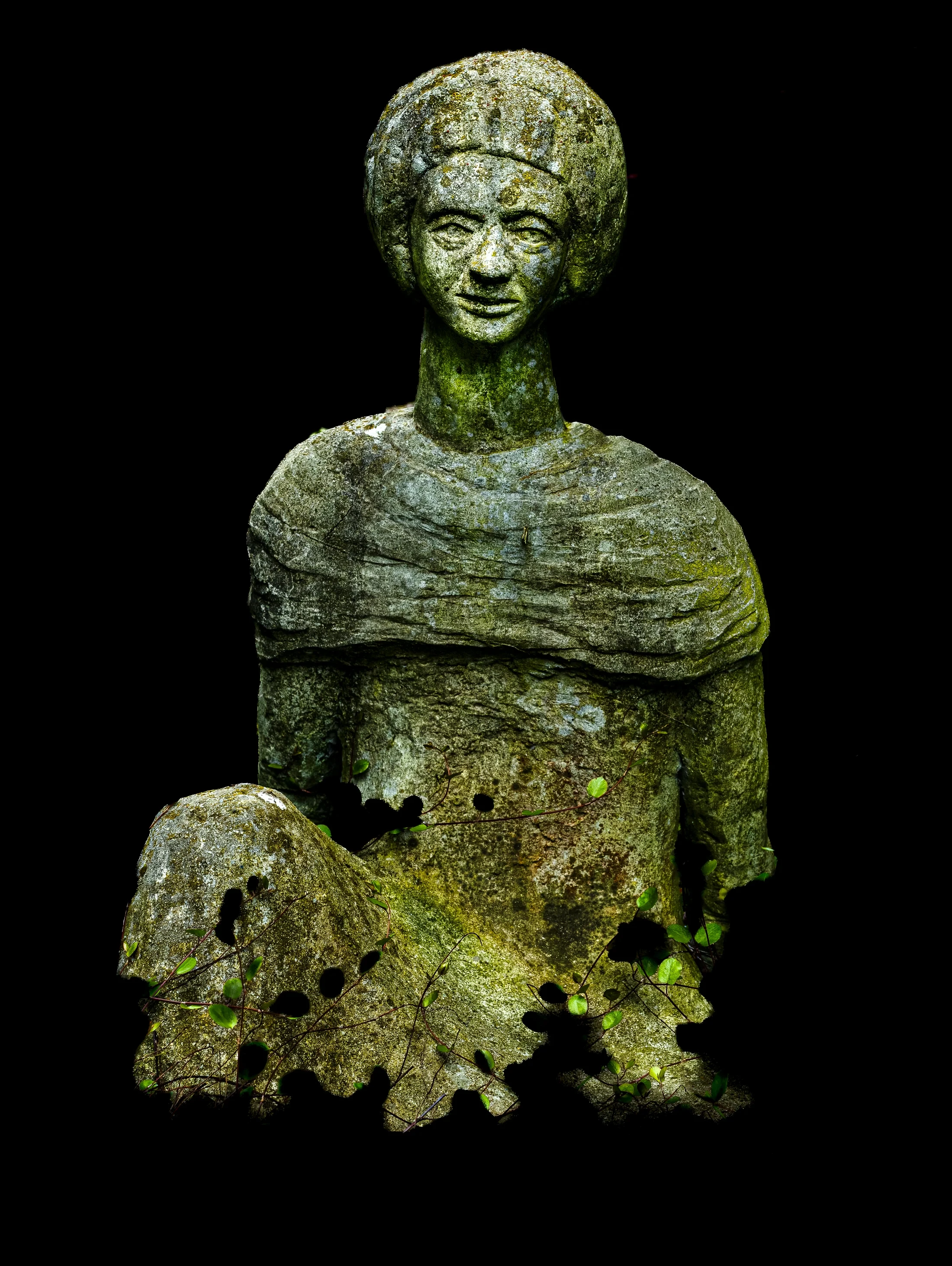 Sitzende Figur · Hauptansicht
