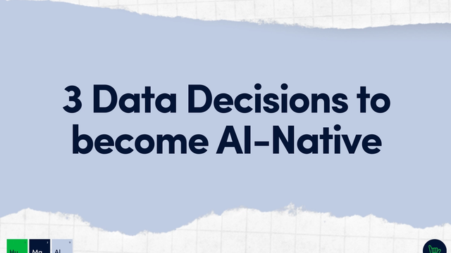 3 data decisions to make in 2024 for businesses to become AI-native
