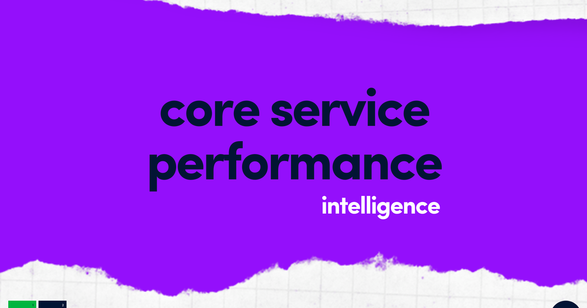 Case Study: driving service performance with intelligence from data