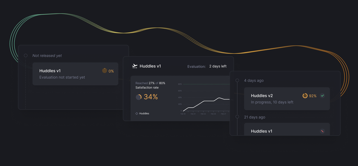 Buckets example of Huddle product loop