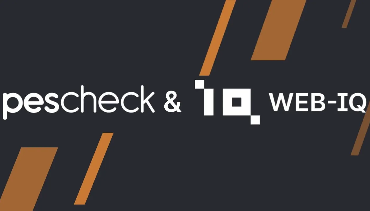 Strategic partnership between Pescheck® & Web-IQ established