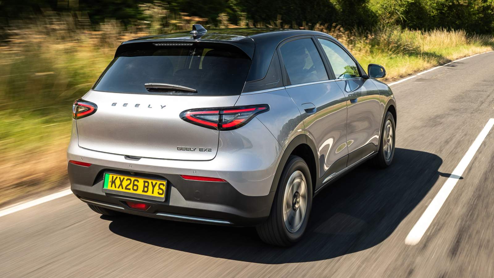 Geely EX2 rear driving