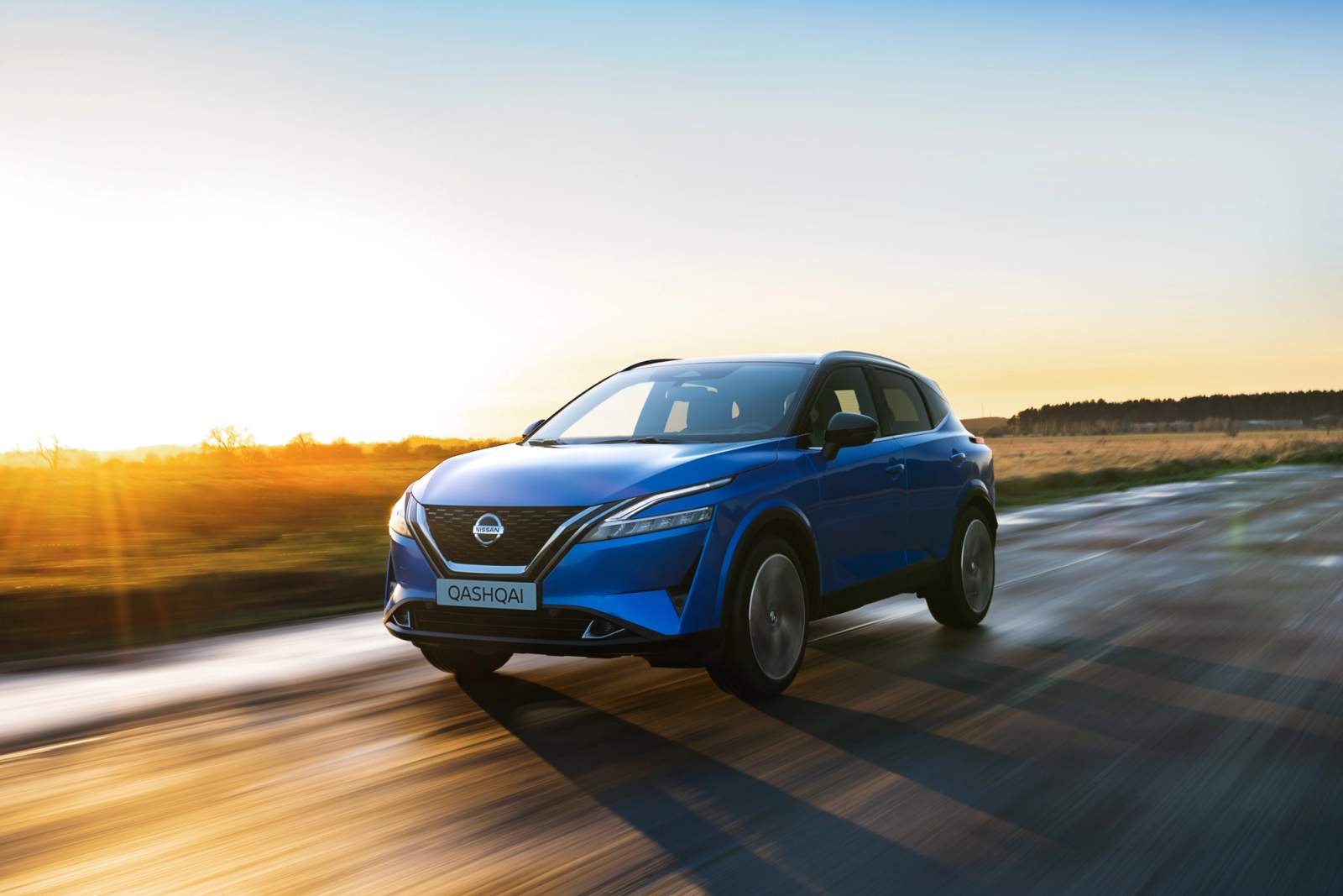 Nissan Qashqai front quarter