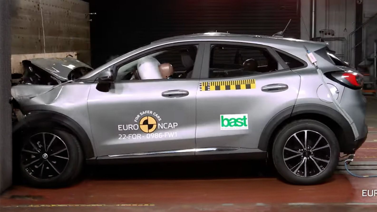 Ford Puma crash test