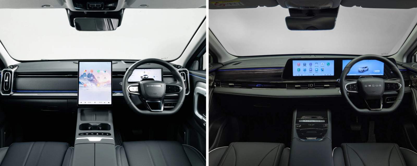 Jaecoo vs Omoda interior