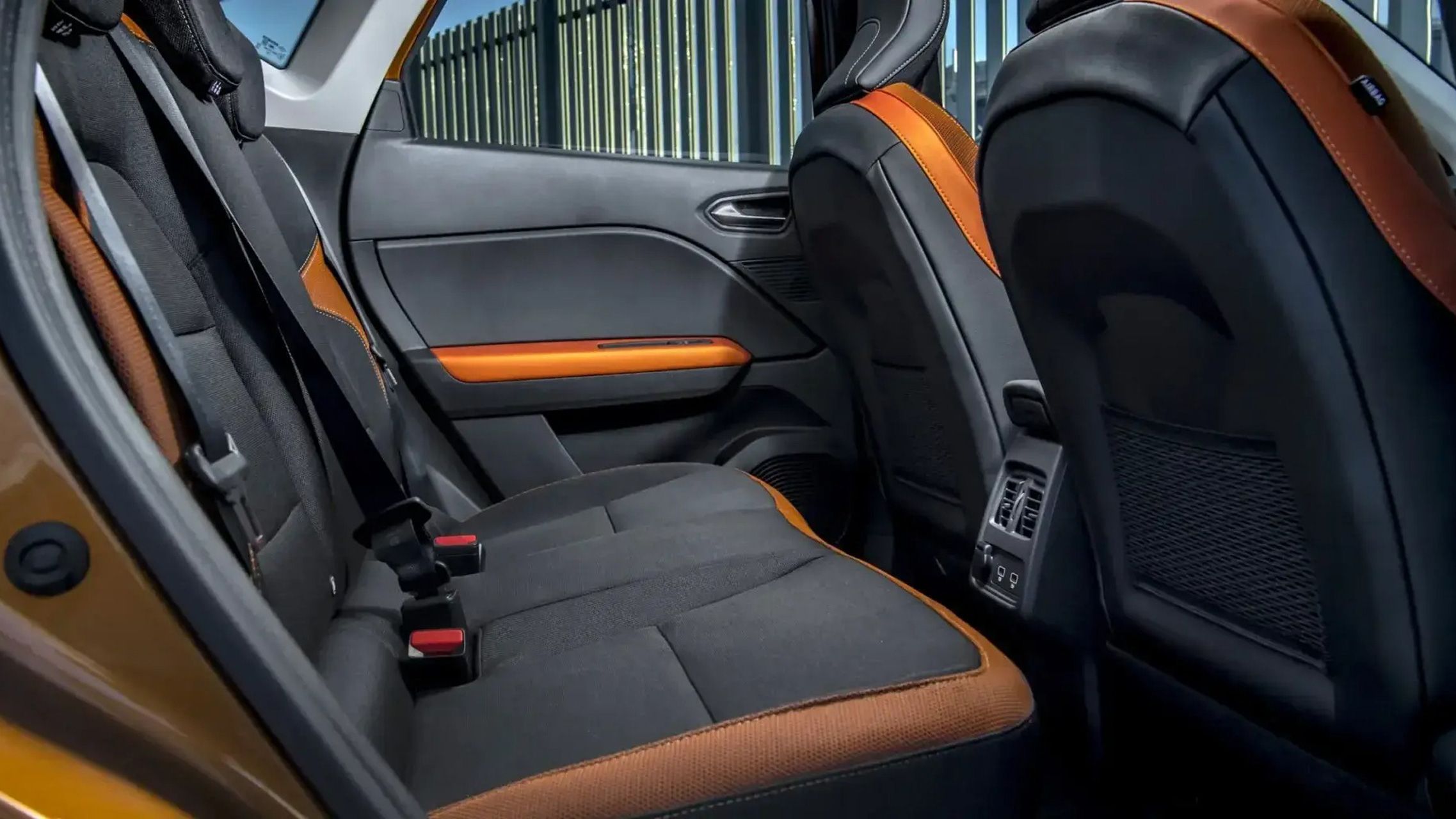 Renault Captur rear seats