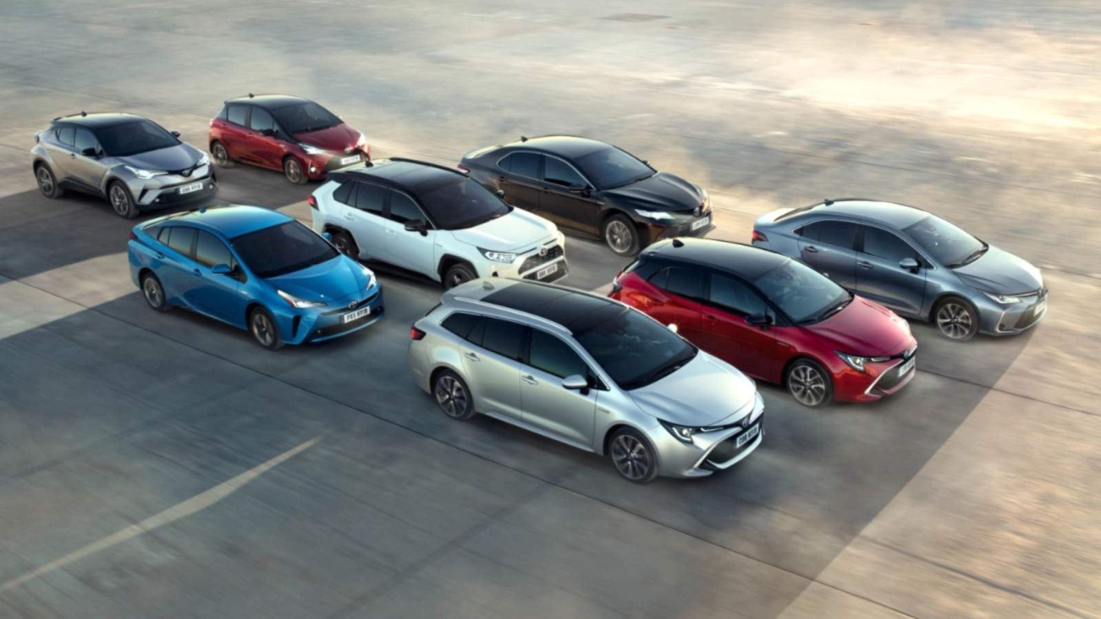 Different Toyota body types