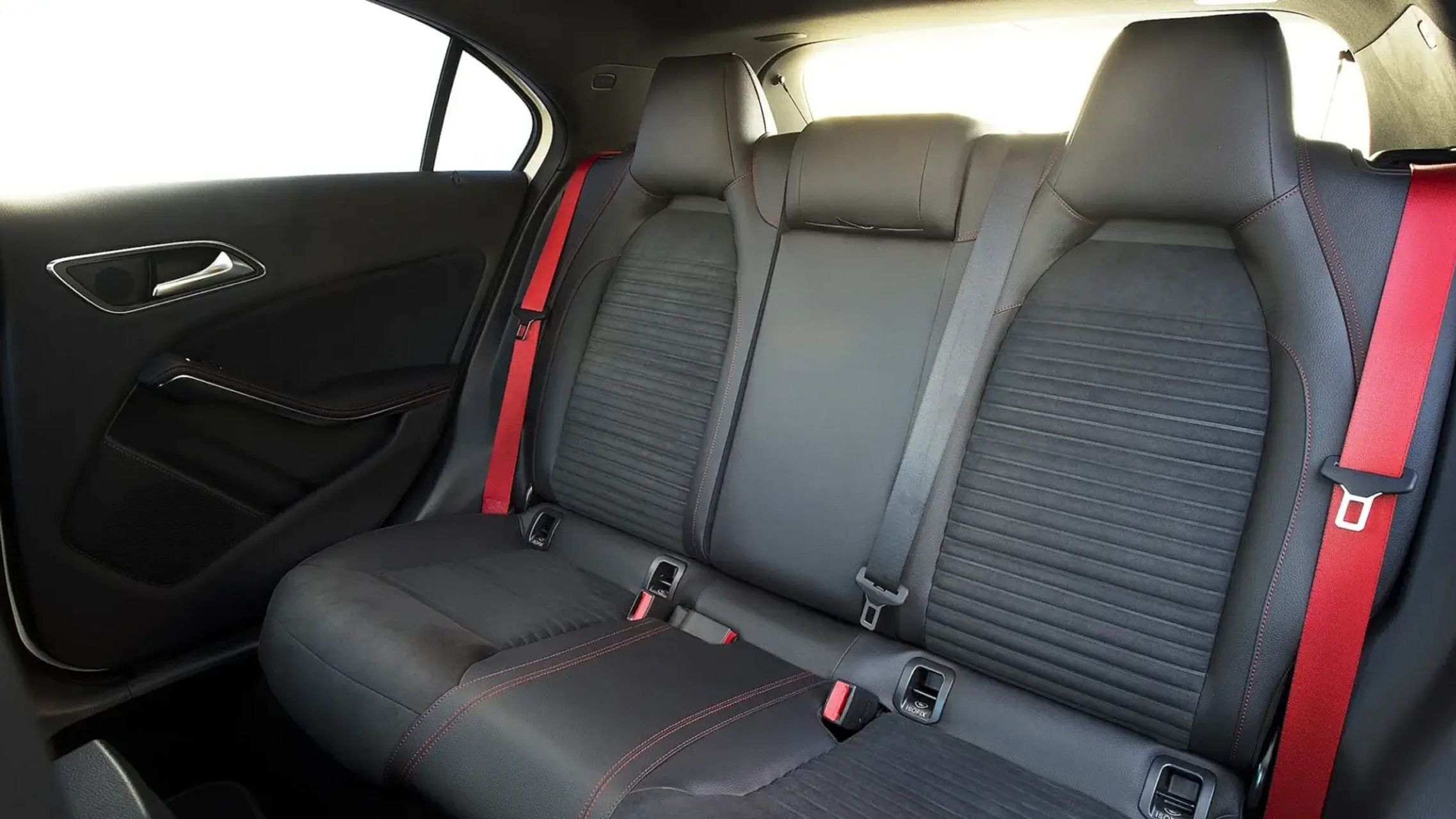 Mercedes A-Class rear seats