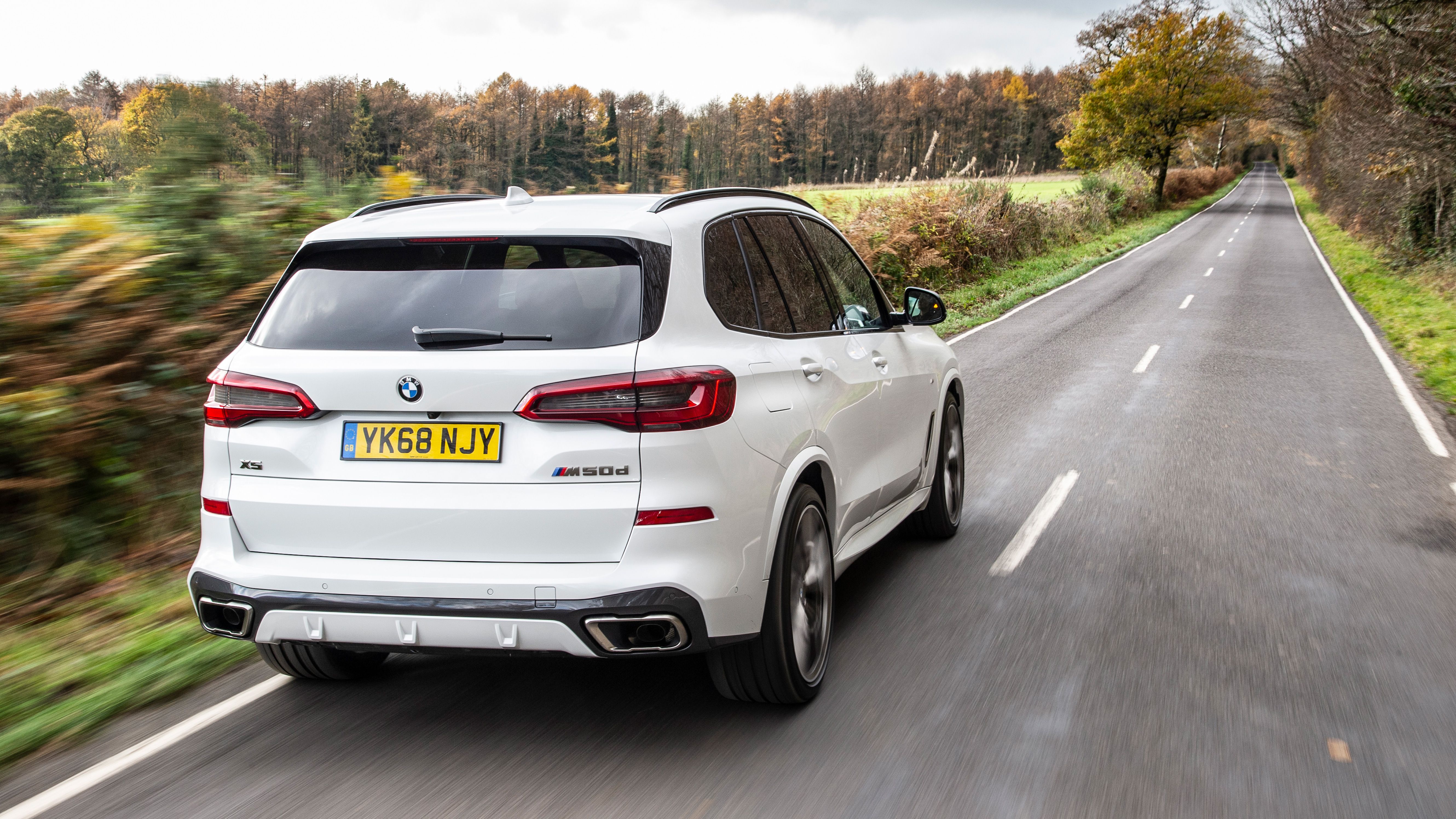 BMW X5 rear driving