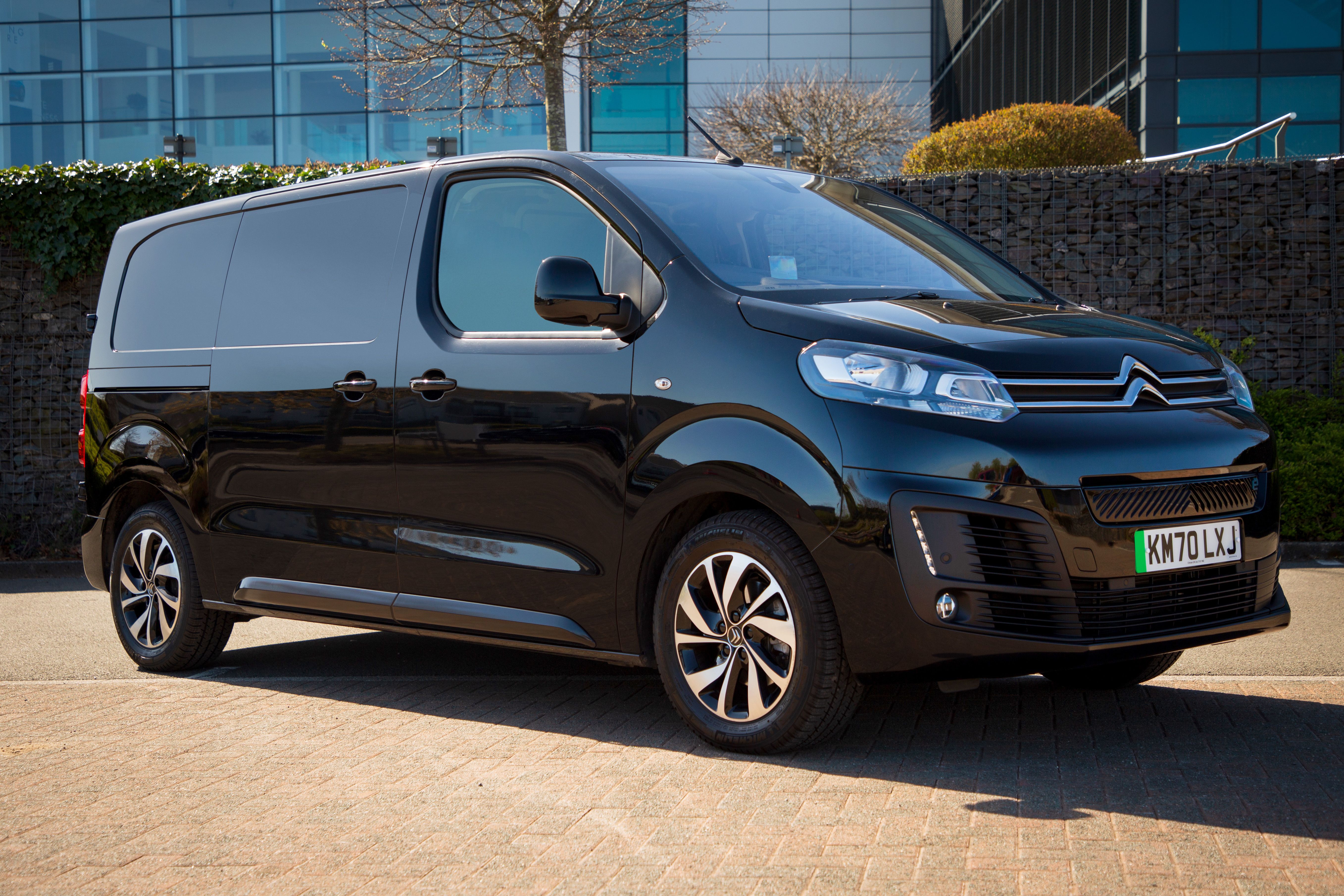 Black Citroen e-Dispatch