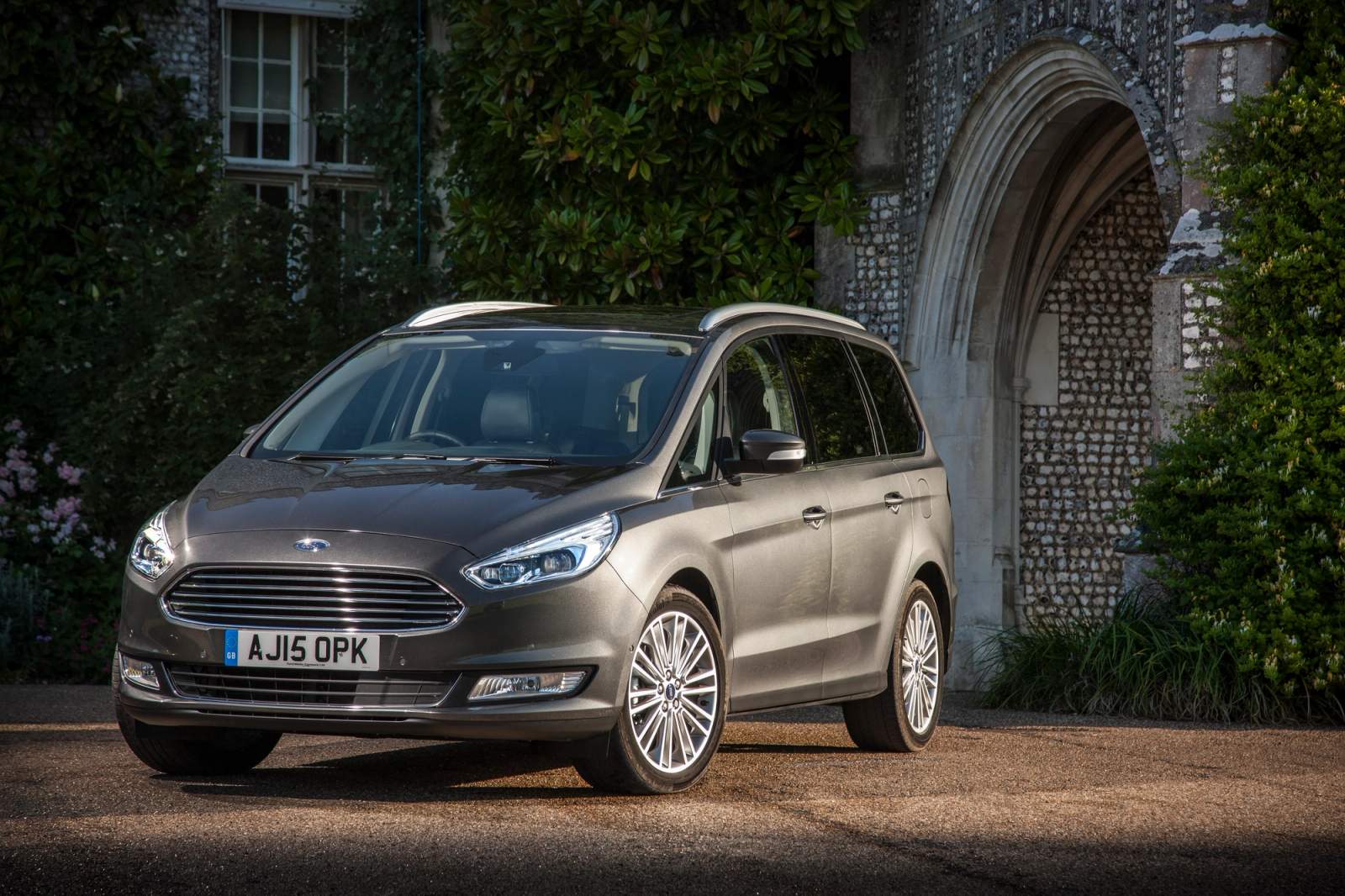 ford galaxy parked