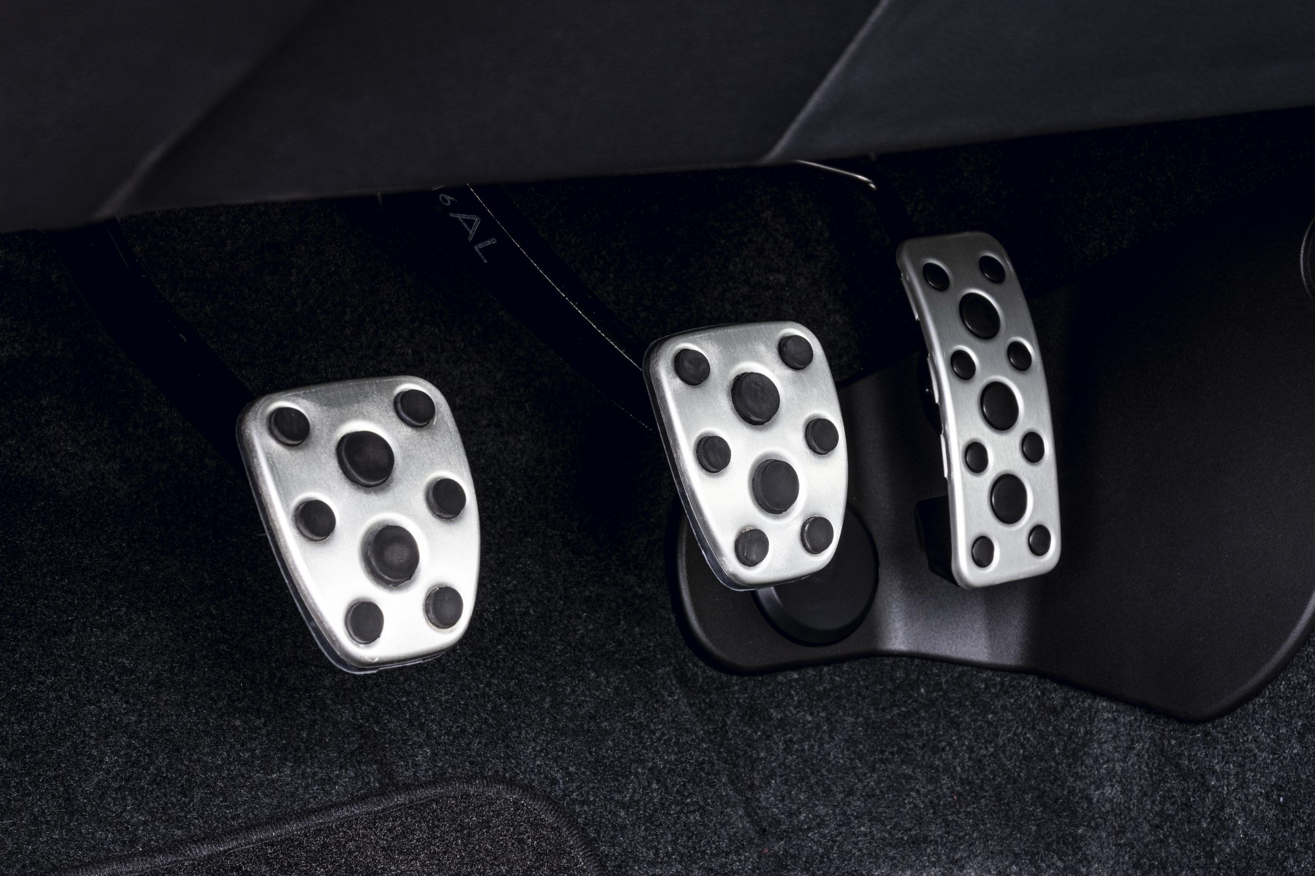 Three pedals