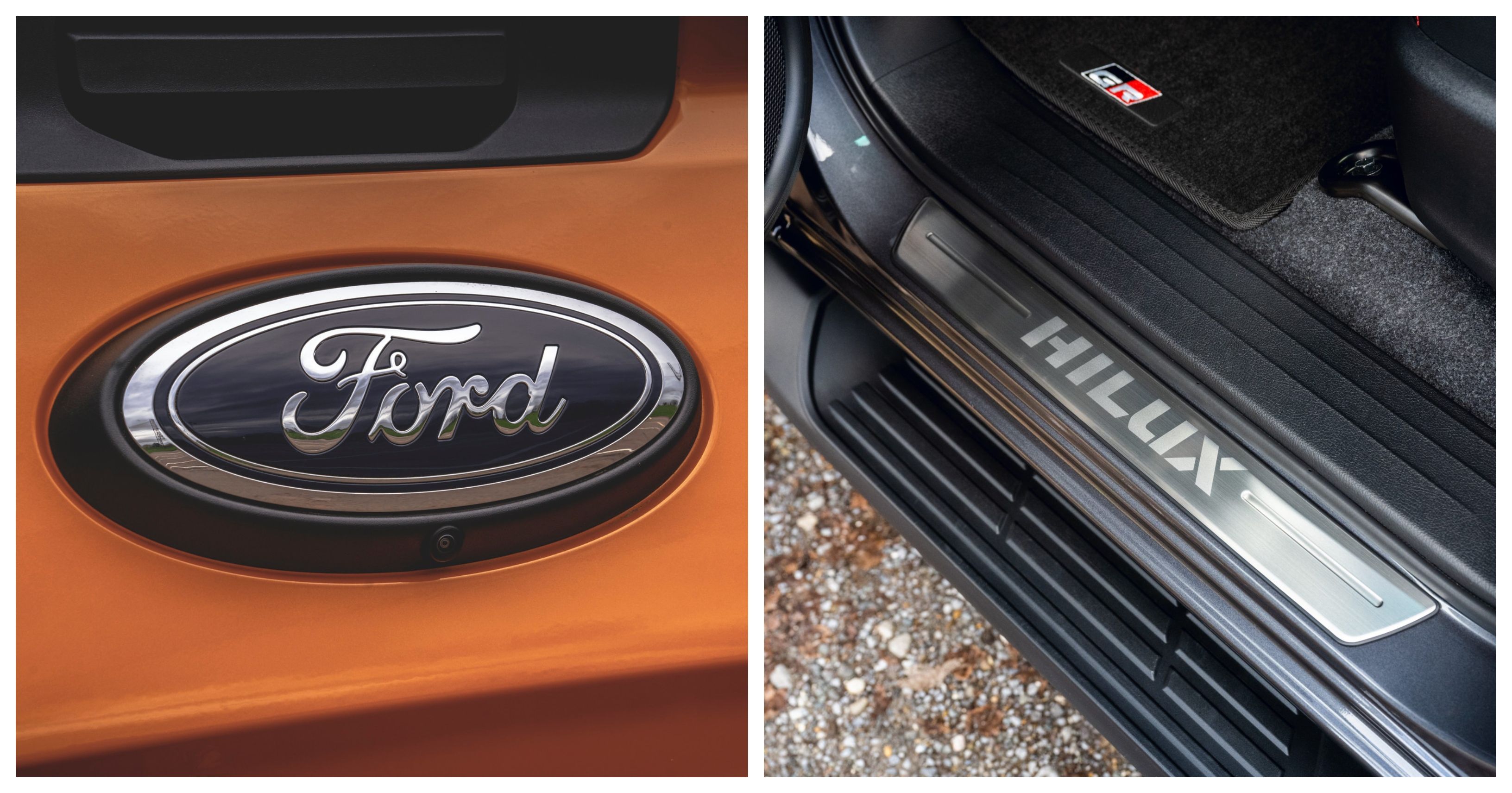 ford and hilux badges