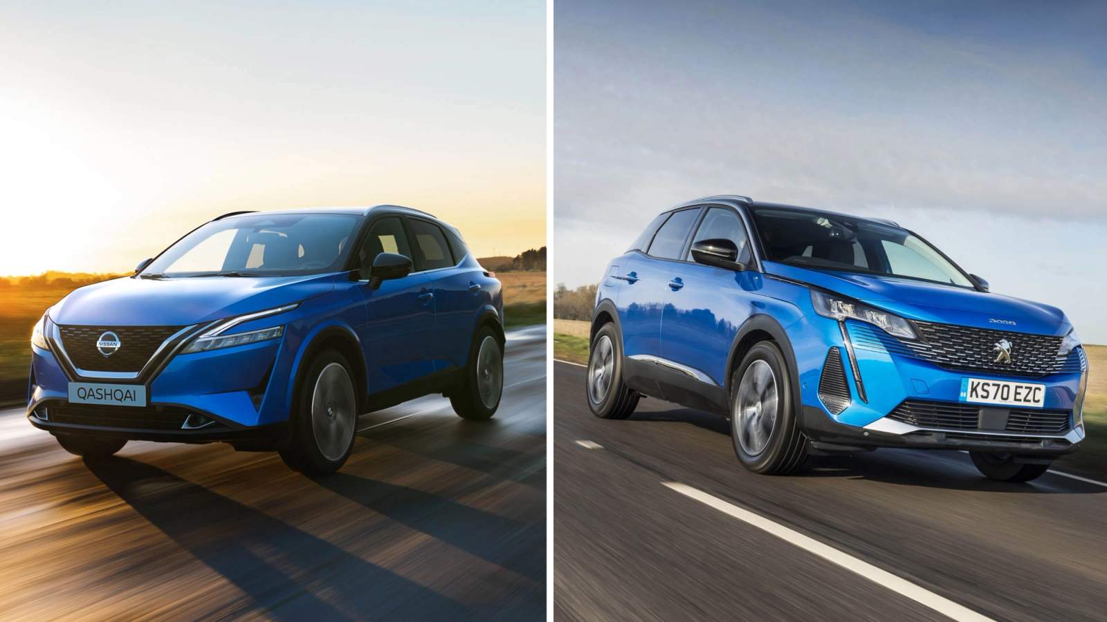 Nissan Qashqai vs Peugeot 3008