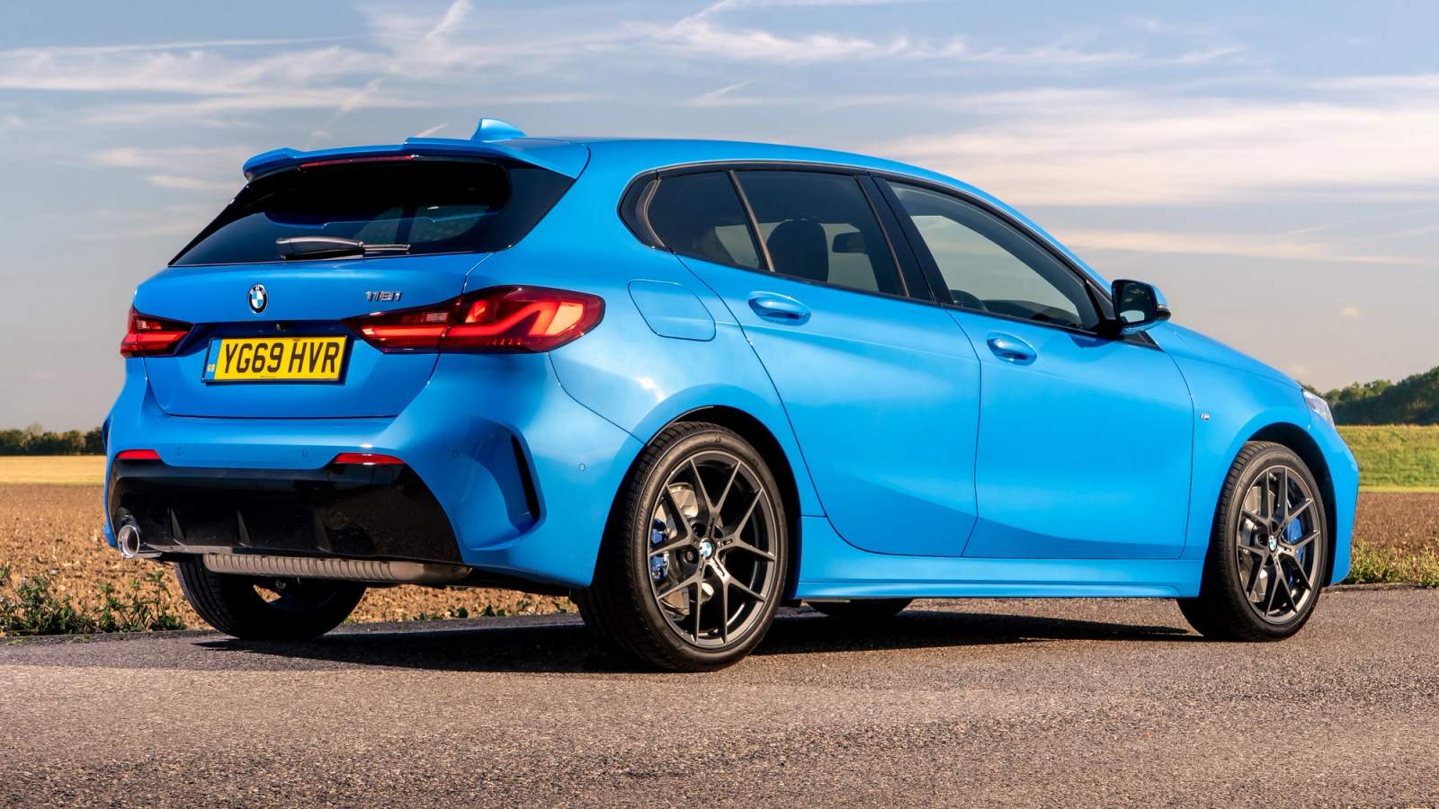 BMW 1 Series parked