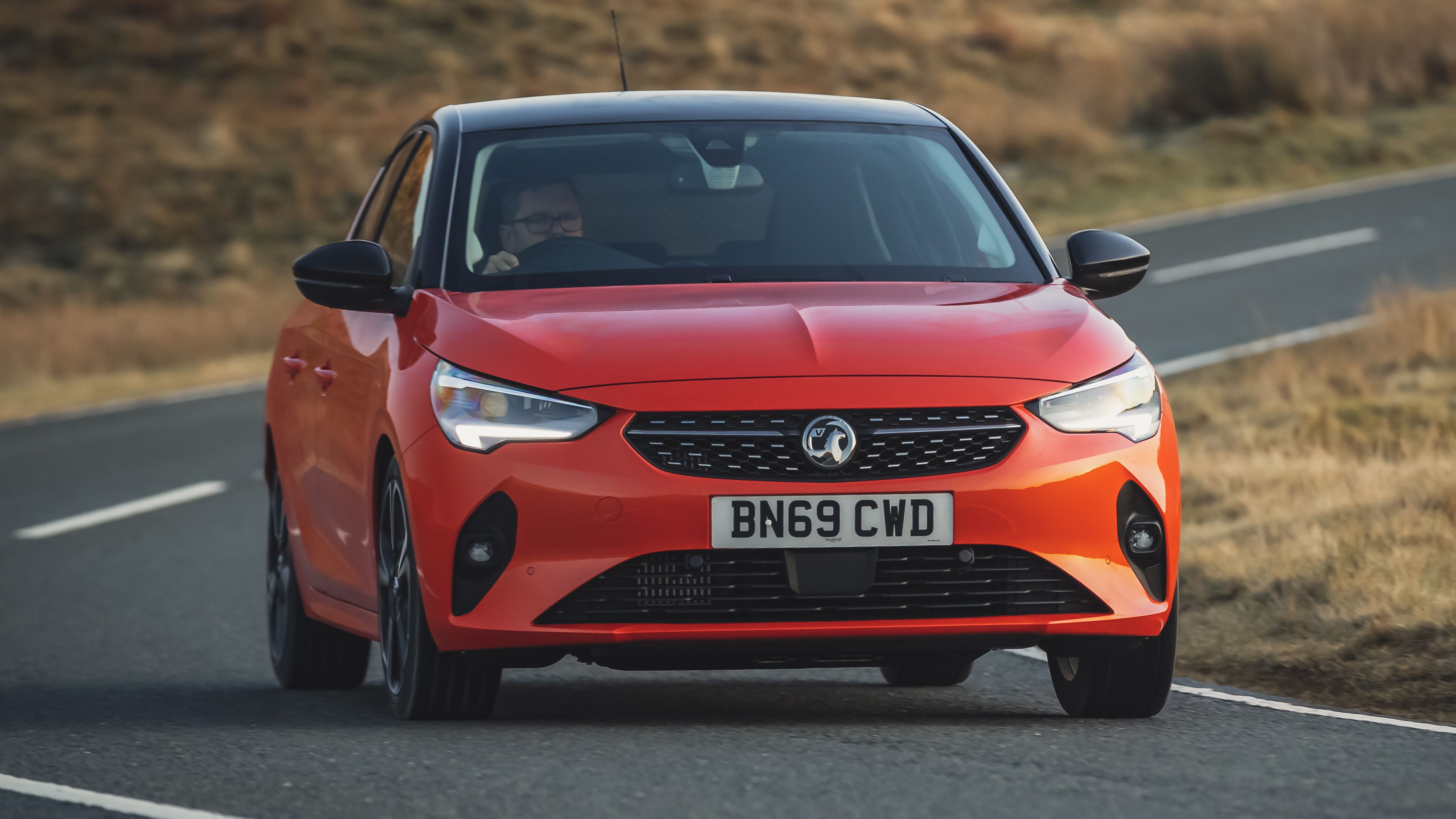 Vauxhall Corsa front driving