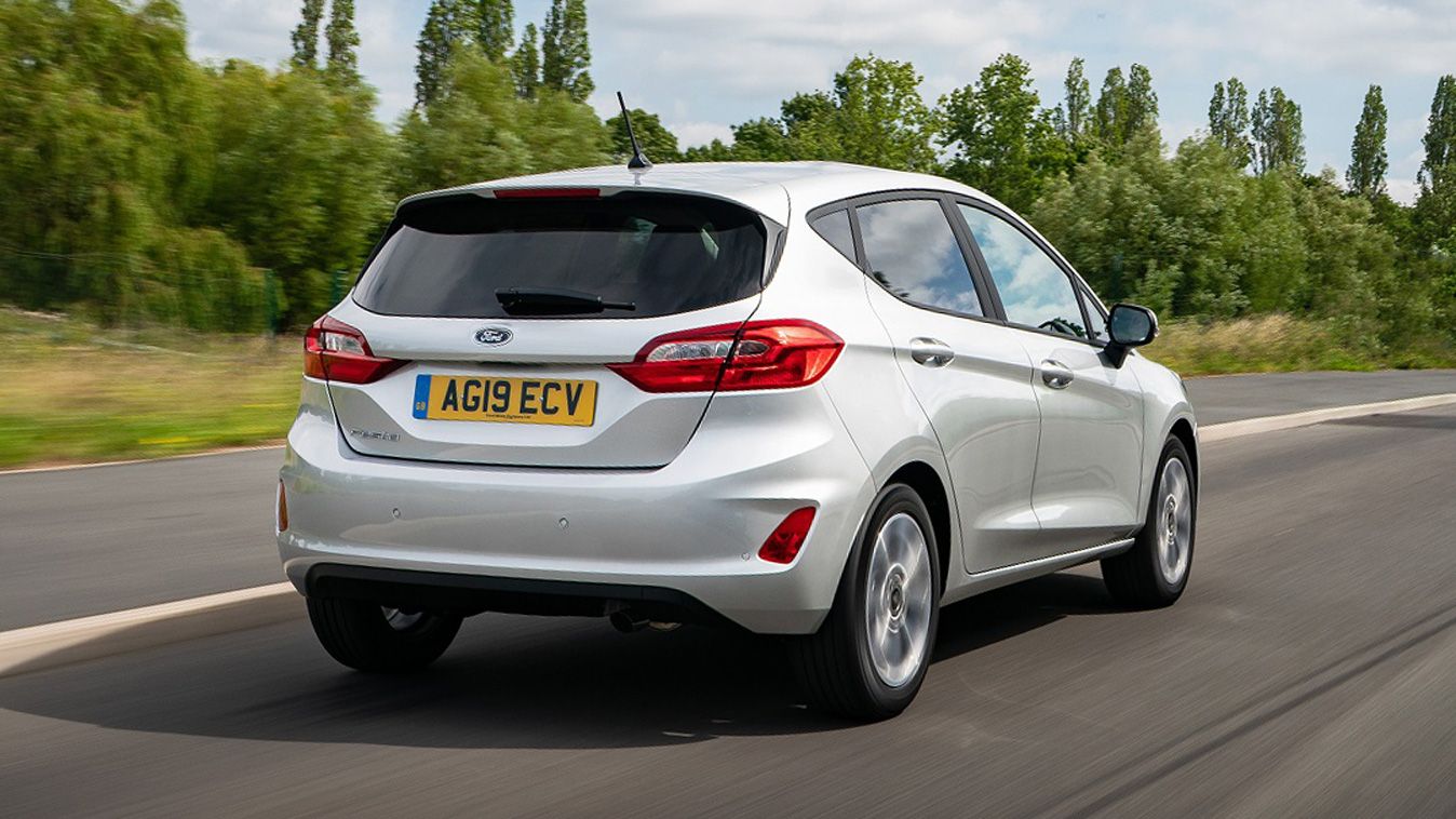 Ford Fiesta rear driving