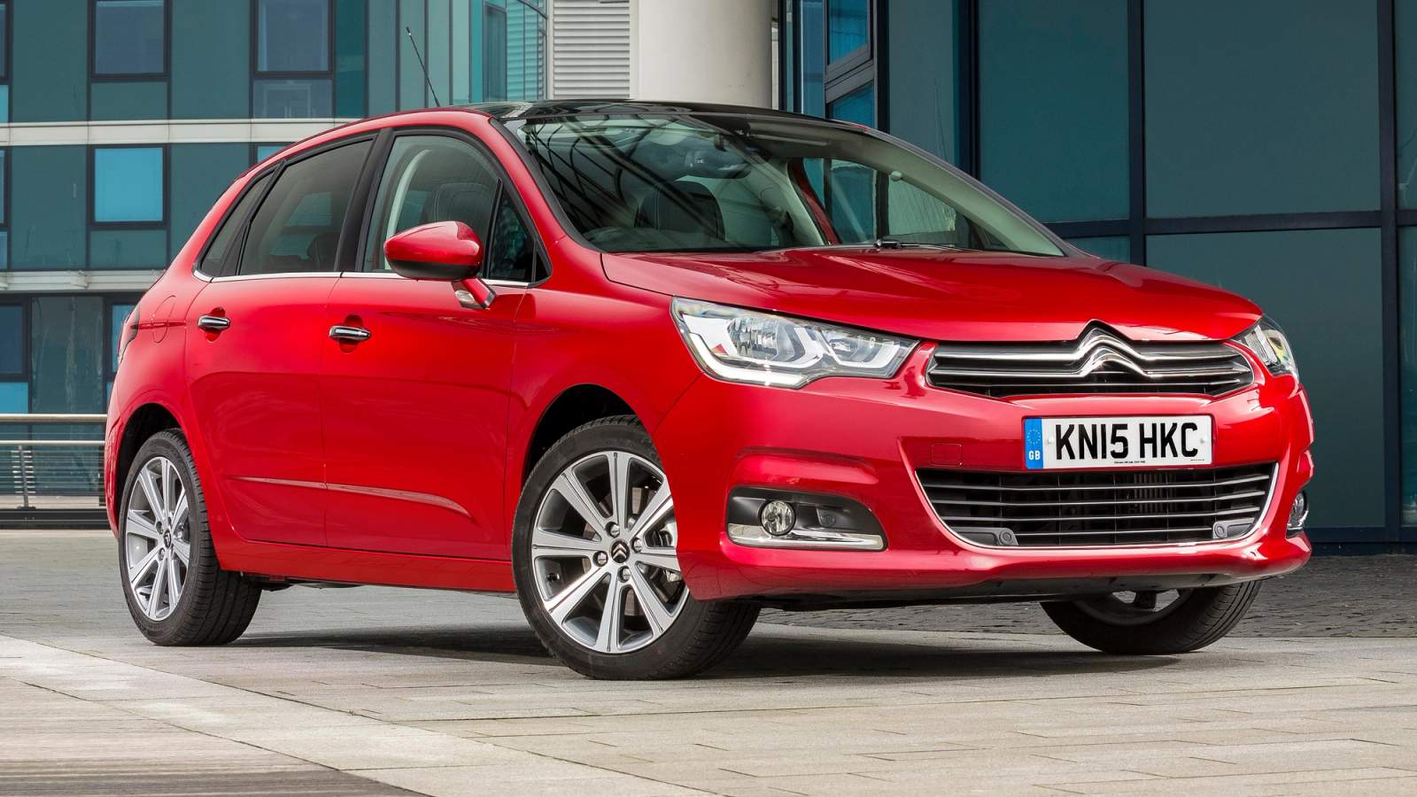 Citroen C4 parked