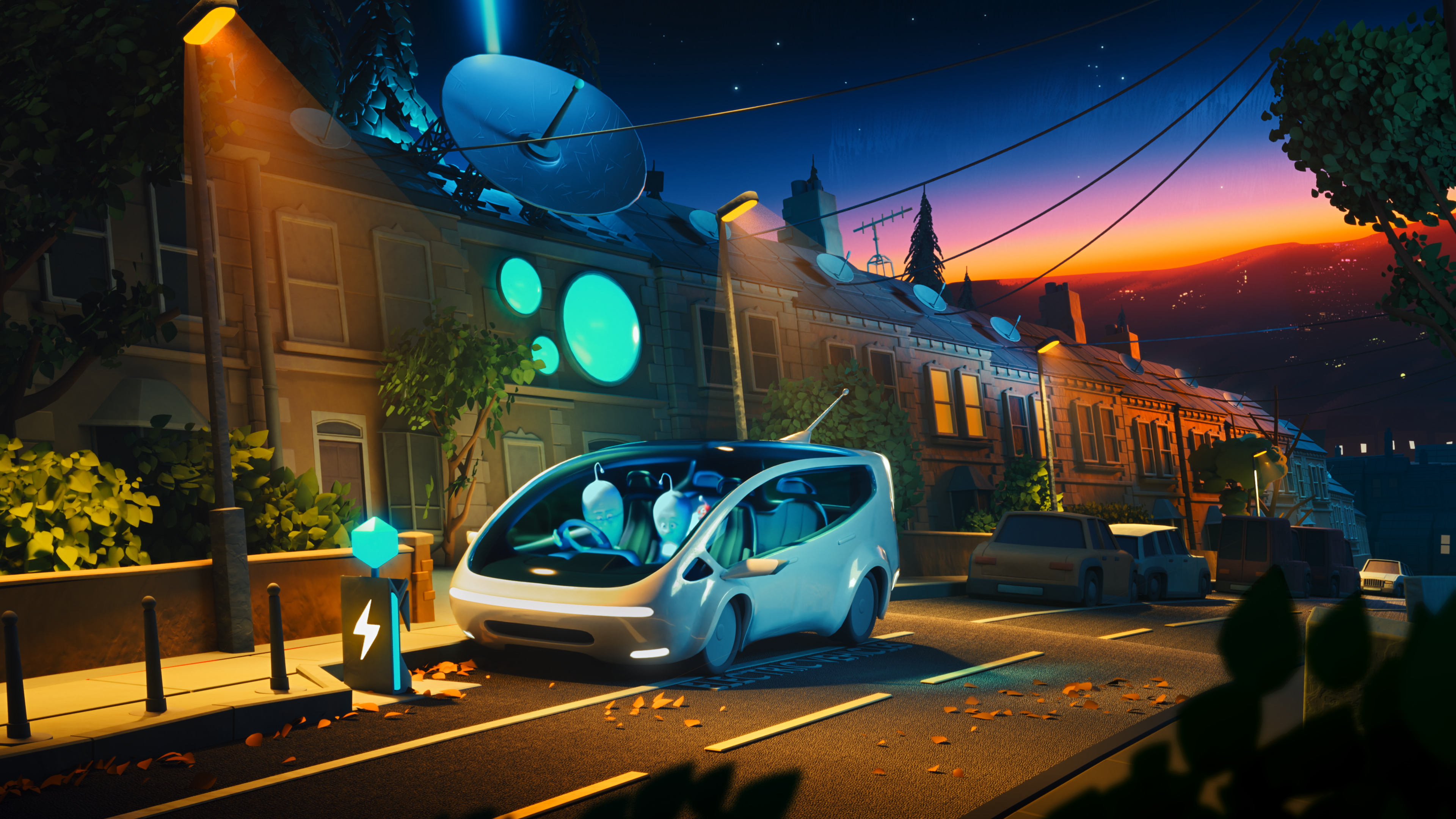 Cazoo World: Aliens family car