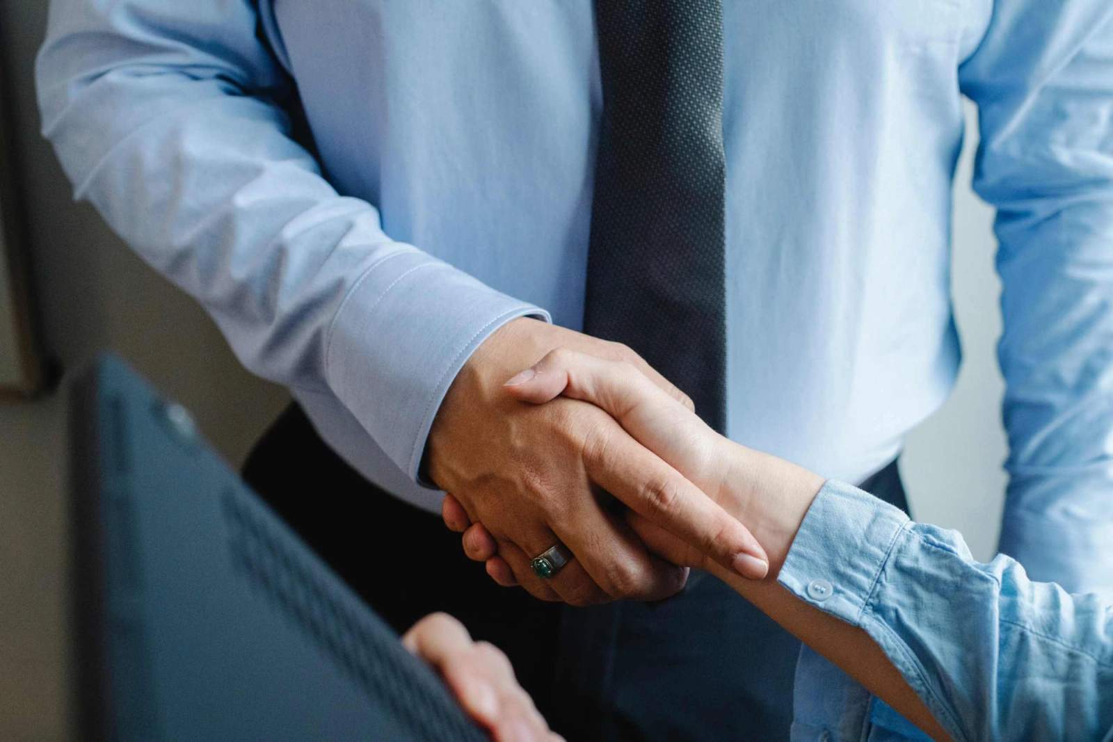 dealer handshake