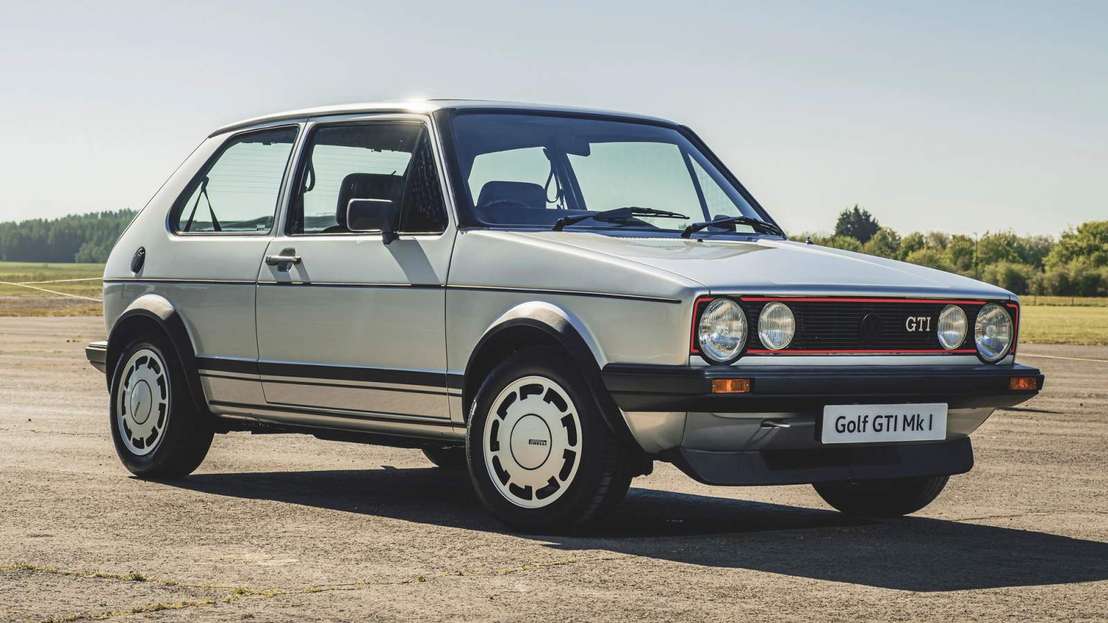 Mk VW Golf GTI parked