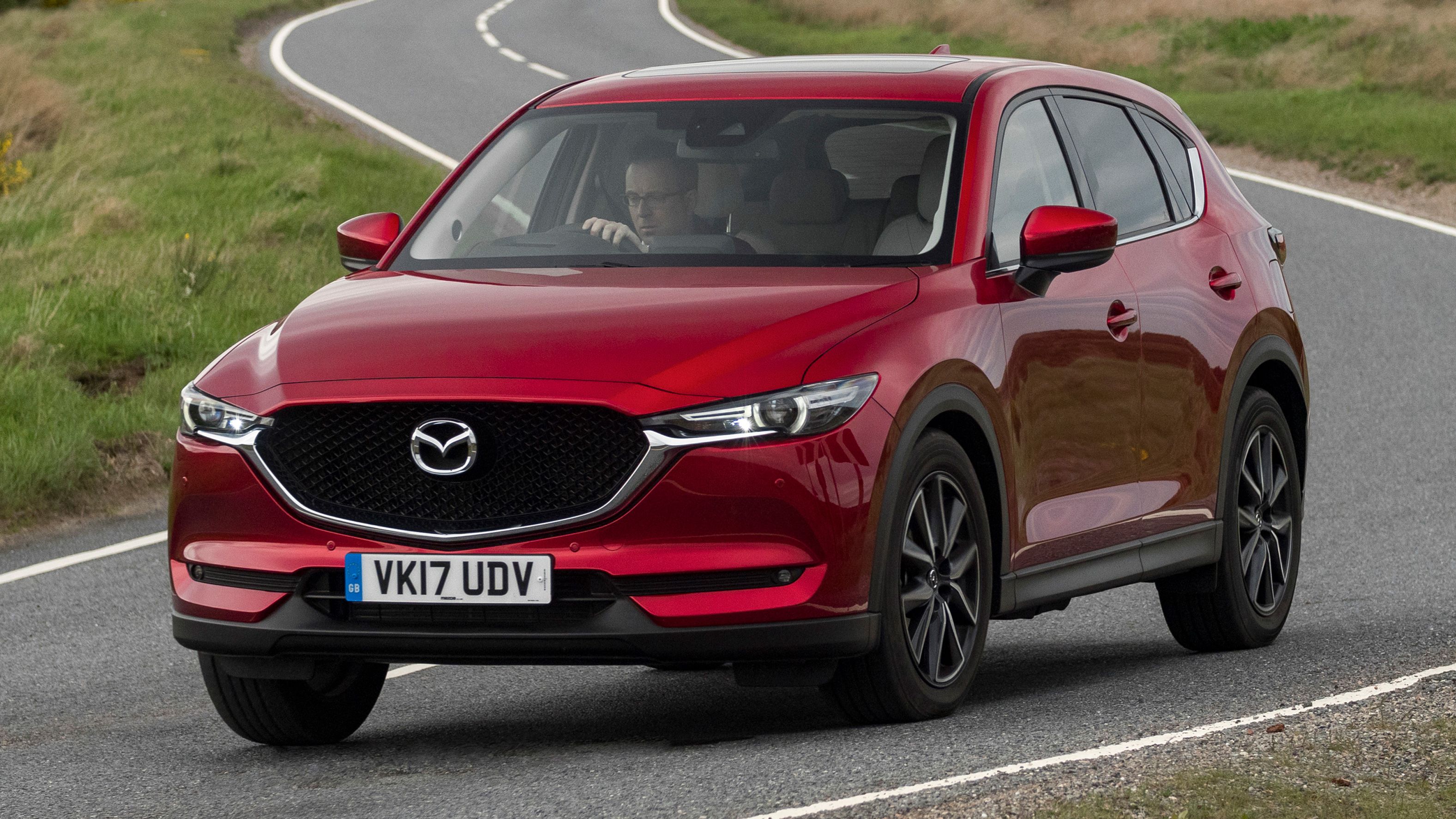 Mazda CX-5 driving