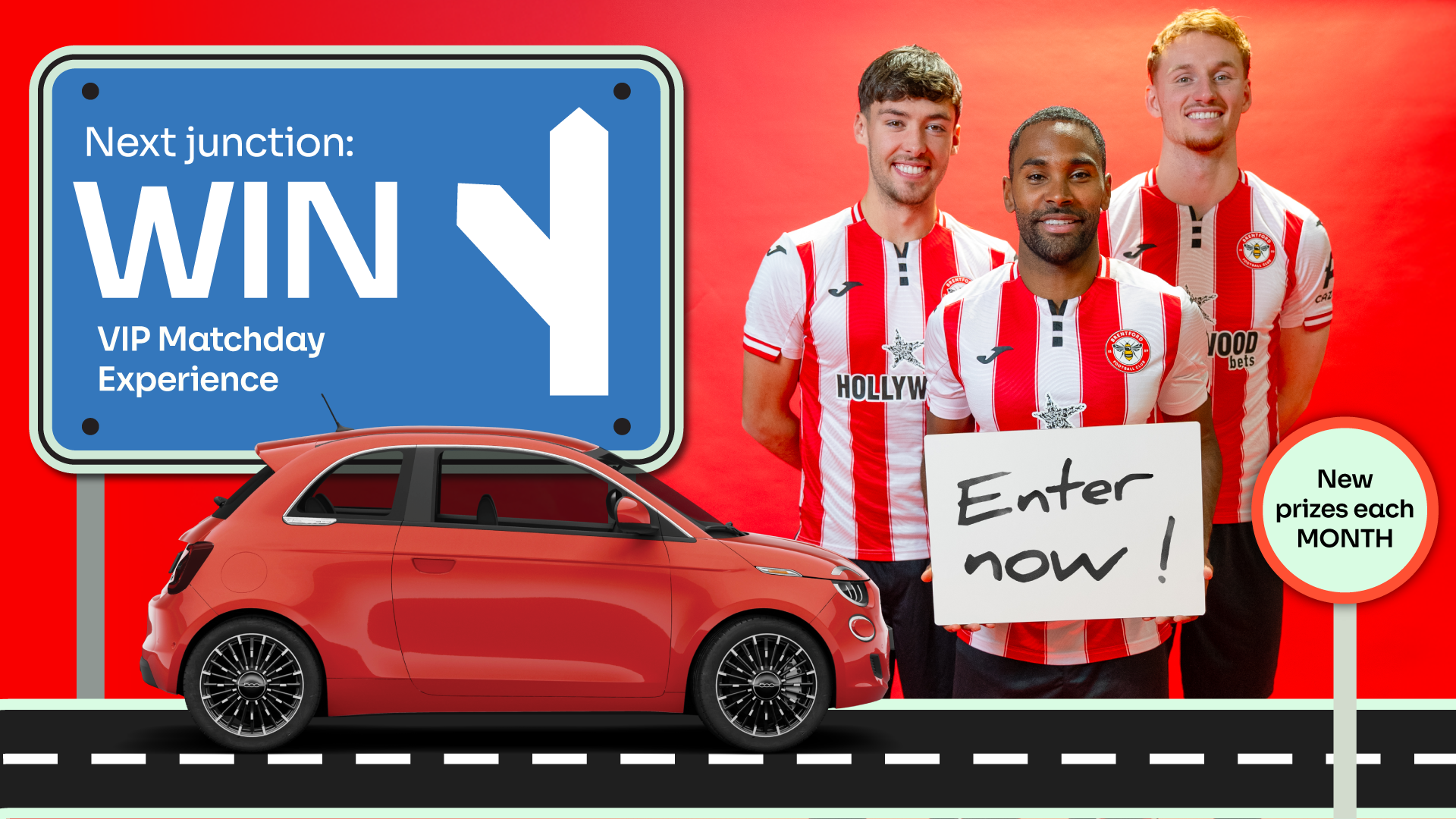 Win with Cazoo and Brentford FC - January competition