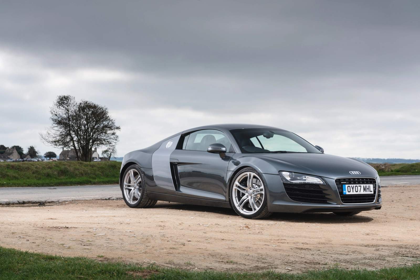 Grey Audi R8