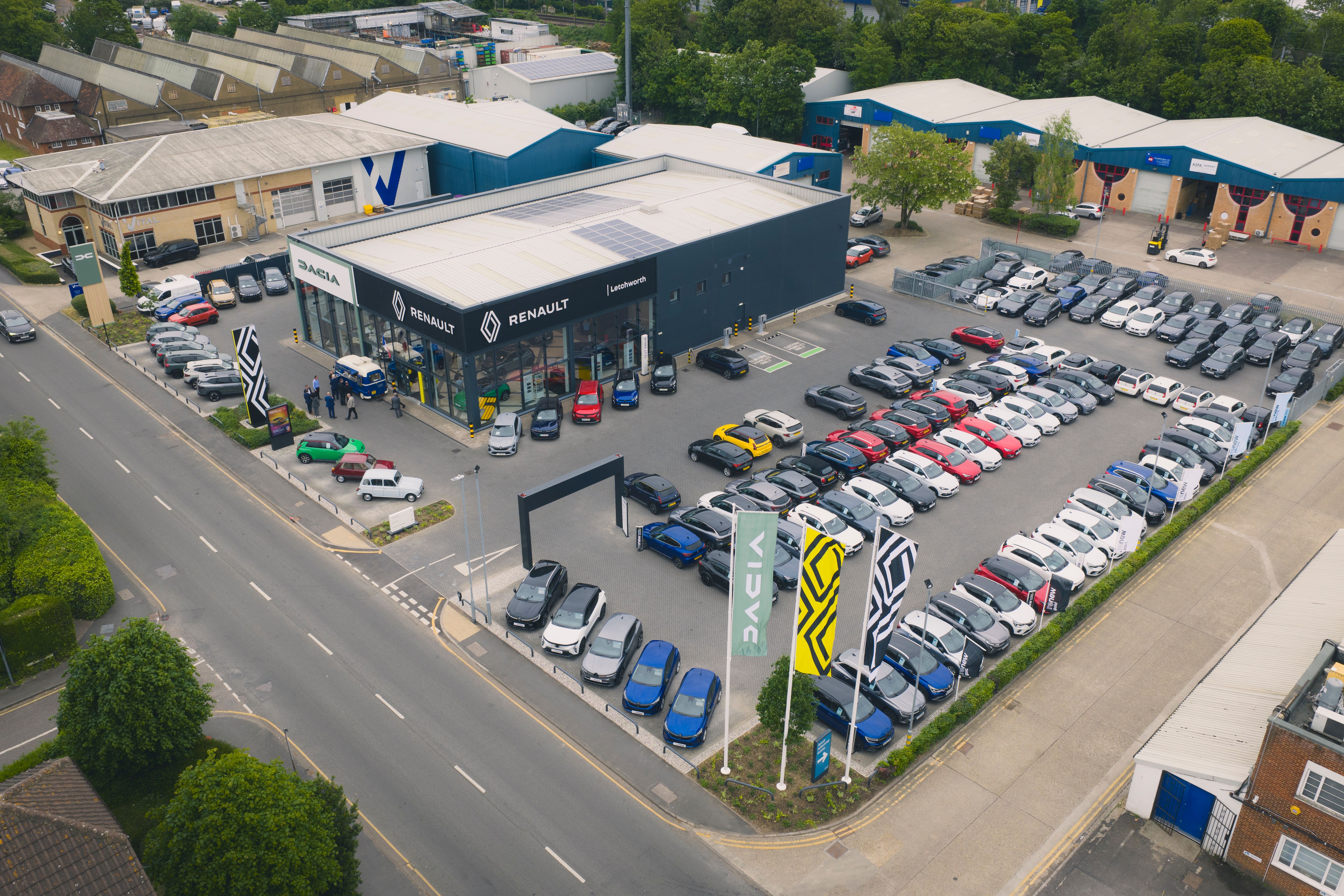 Dealership forecourt