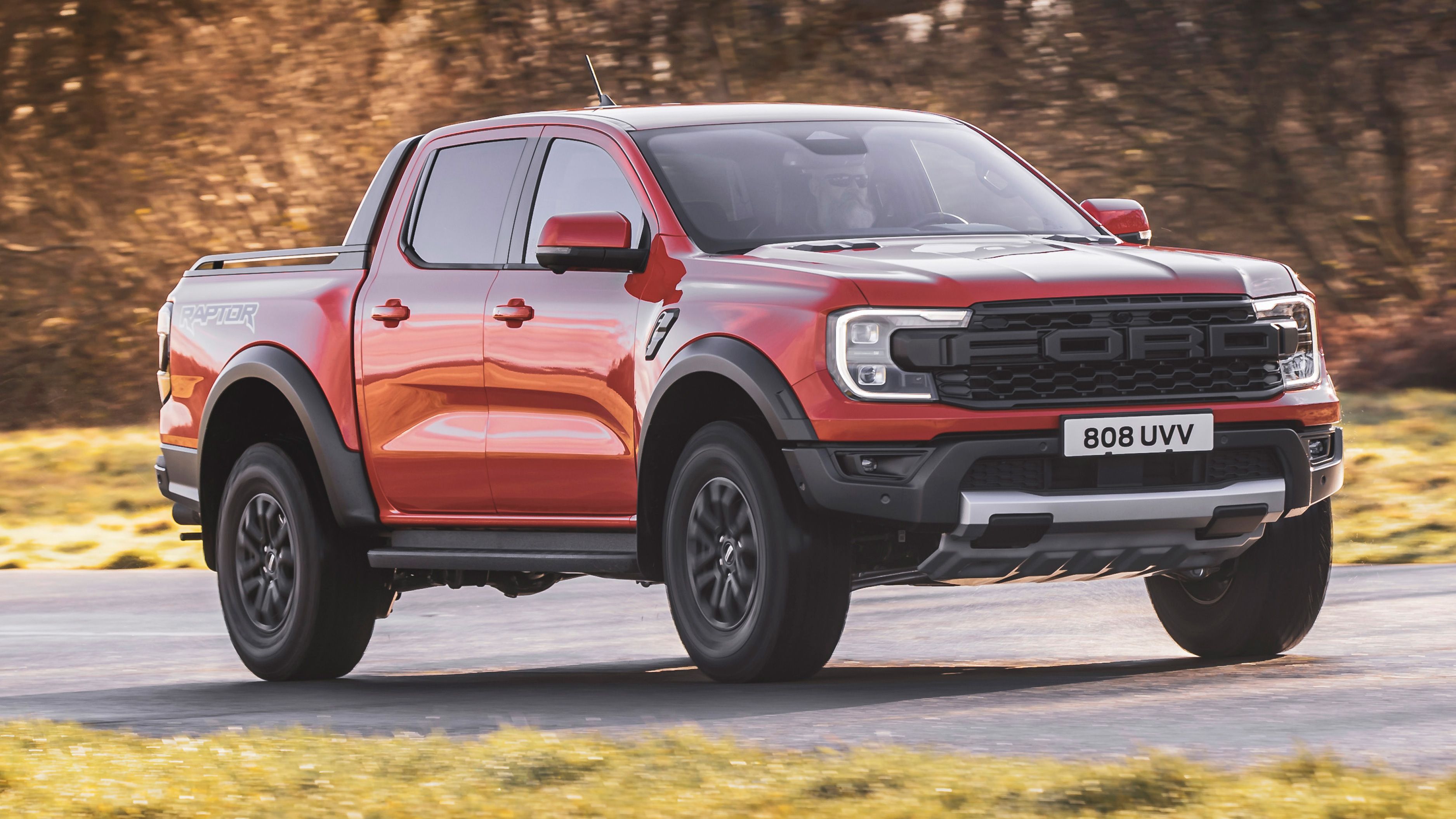 Ford Ranger front driving