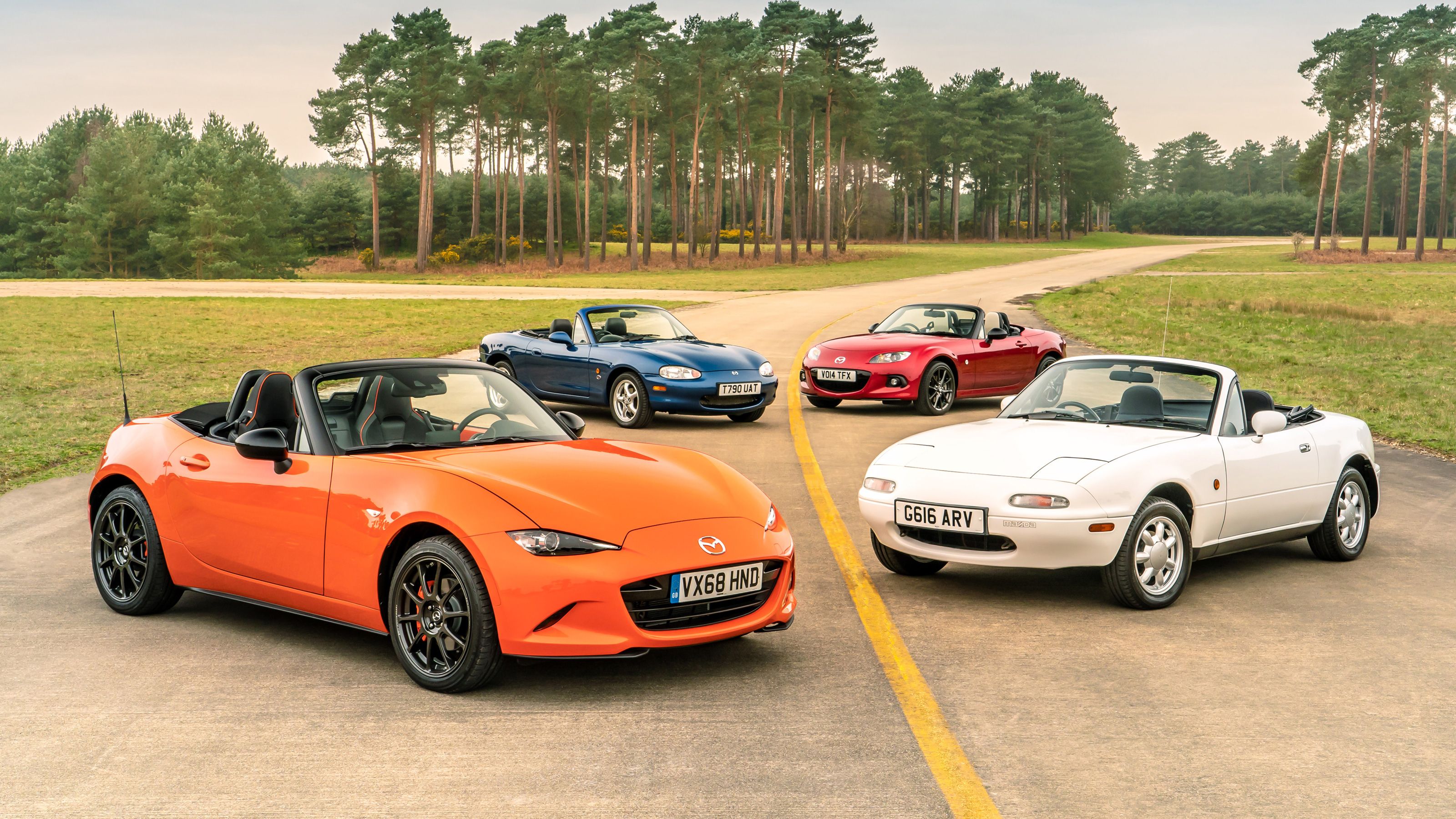 Mazda MX-5 all generations