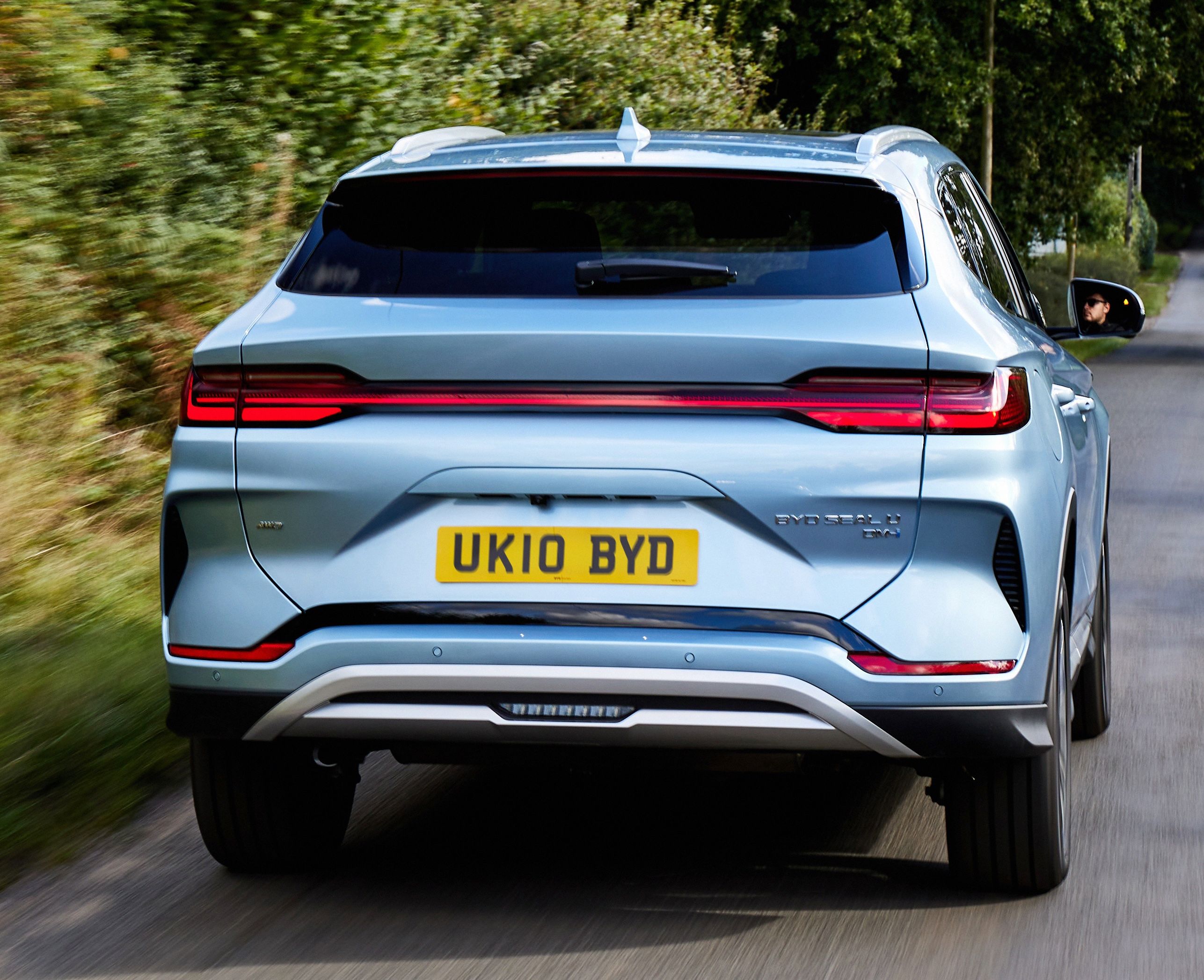 BYD Seal U rear driving 